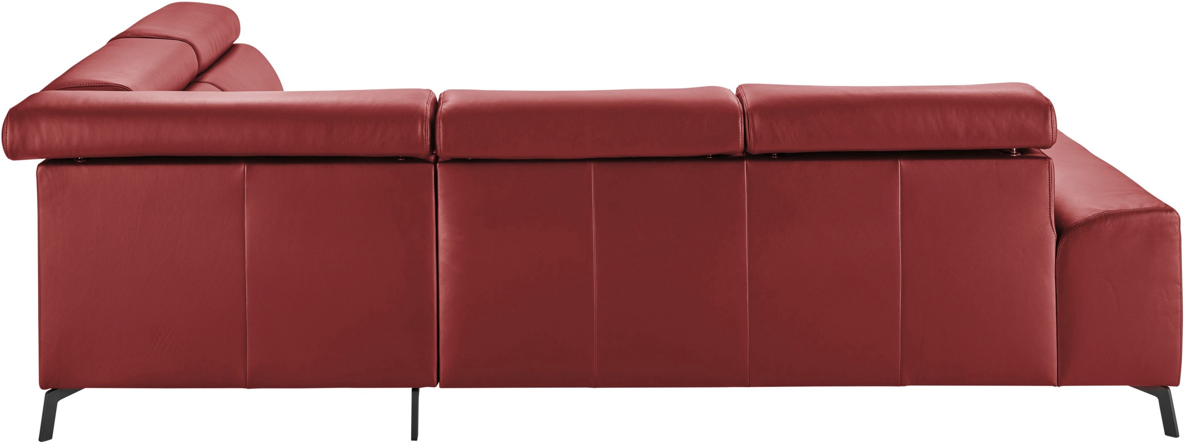 3C Candy Ecksofa »Greve modern und bequem, inkl. manueller Kopfteilverstellung, L-Form«, wahlweise mit motorischem Sitzvorzug