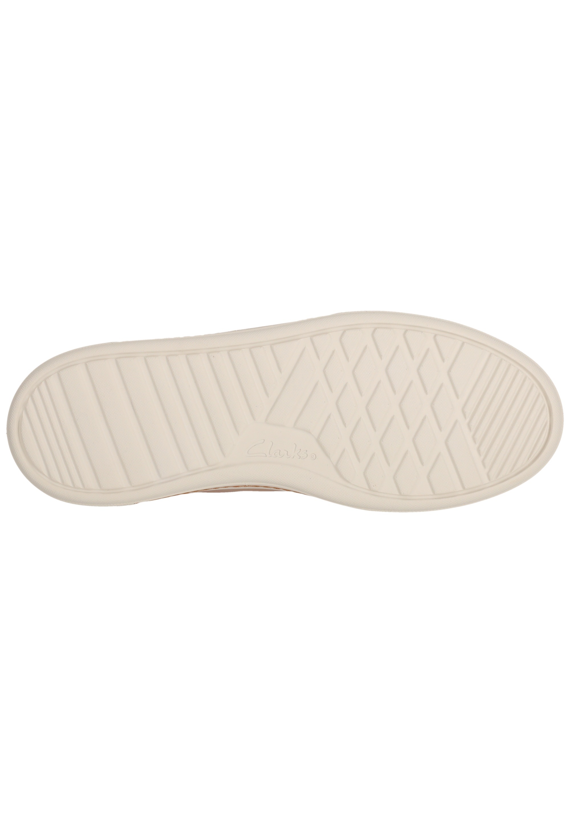 Clarks Sneaker »Hollyhock Walk Rose Leather«  mit gepolstertem Fußbett