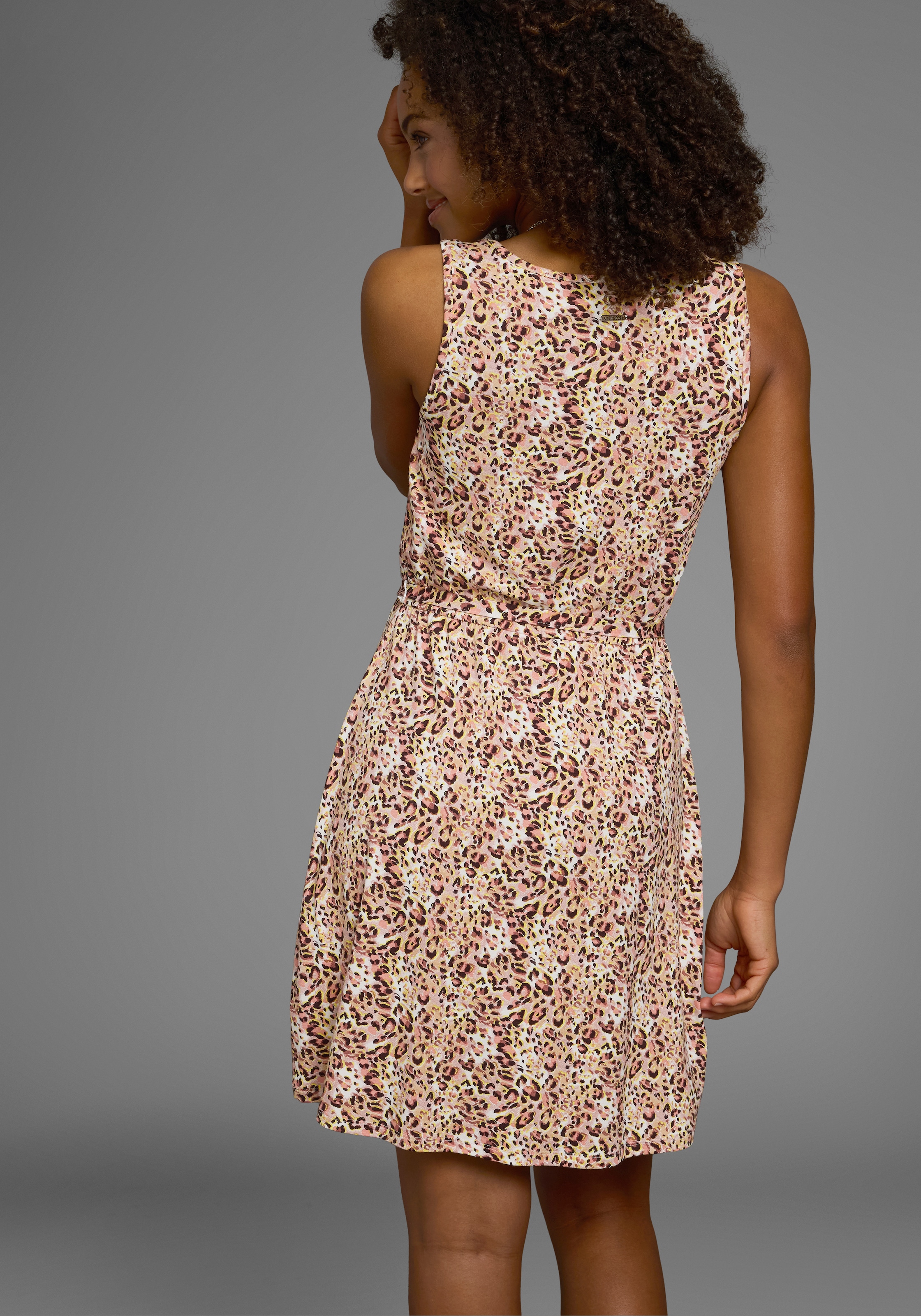 Laura Scott Trägerkleid, mit Zierknopfleiste & Bindeband - NEUE KOLLEKTION