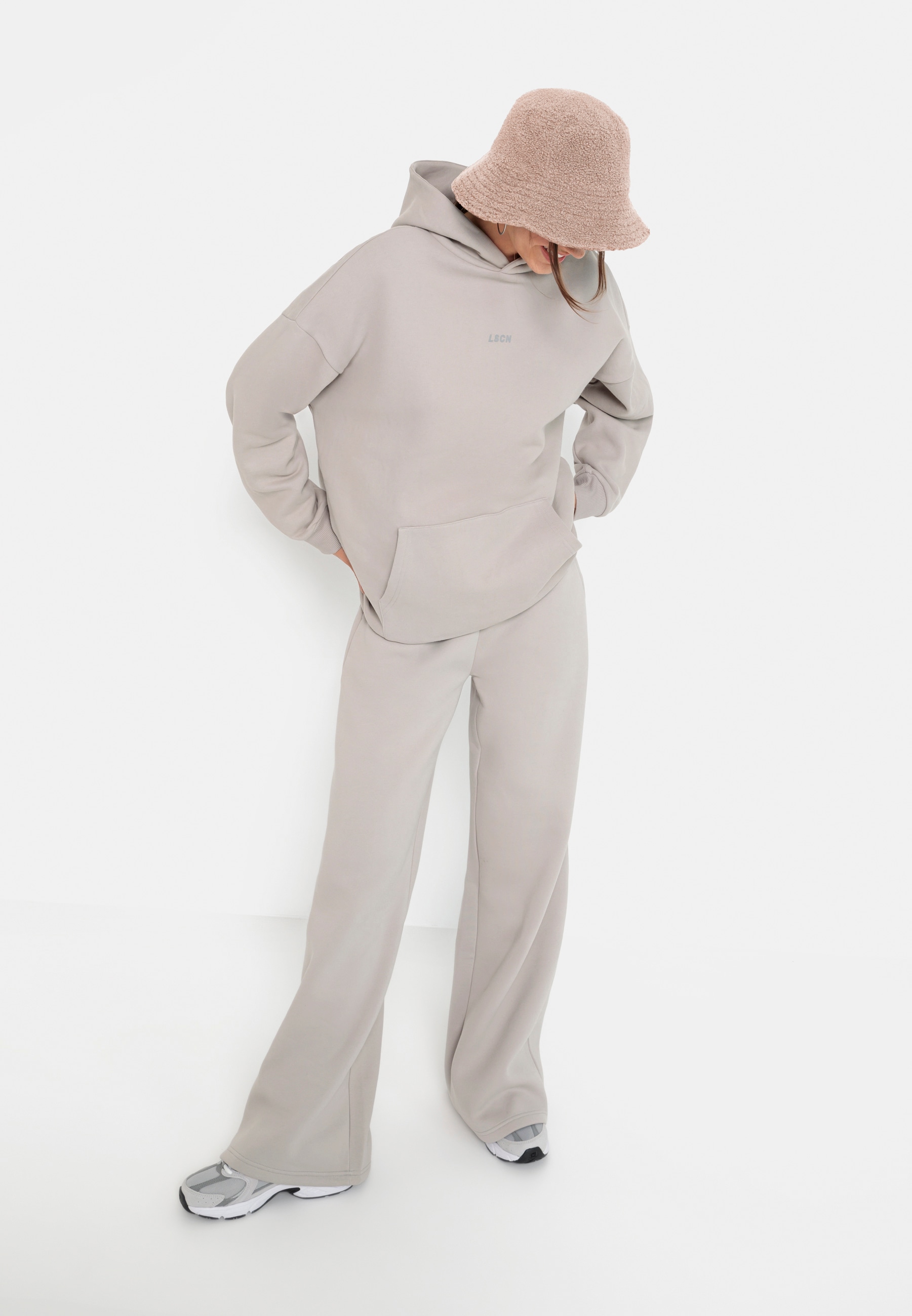 LSCN by LASCANA Fischerhut, Outdoorhut Bucket Hat aus Teddy