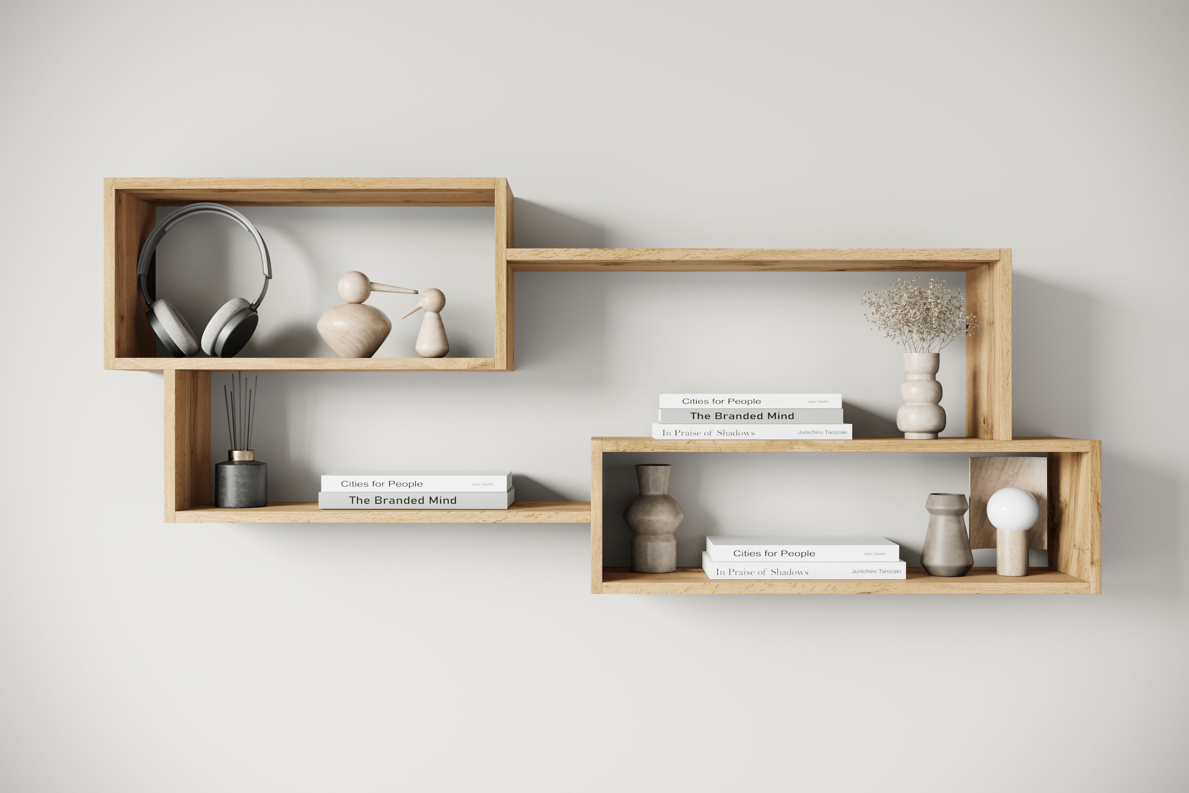 INOSIGN Wandboard "Wandregal Trio 005", (1 St.), Ideal als Bücherregal, Dek günstig online kaufen