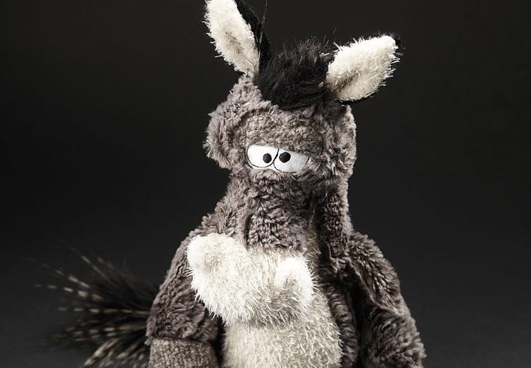 Sigikid Kuscheltier »BeastsTown - Esel, Doodle Donkey«, Made in Europe