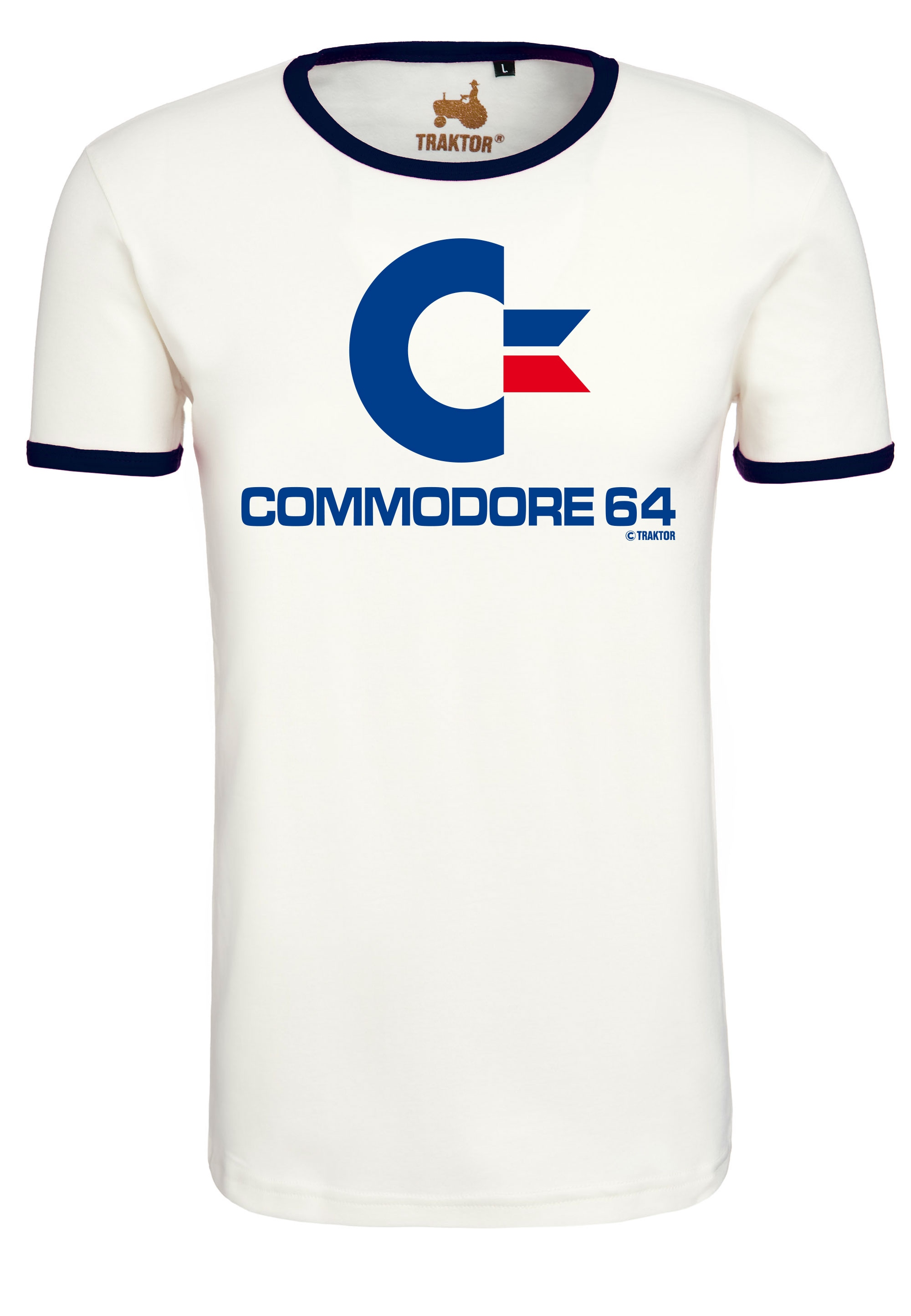 LOGOSHIRT T-Shirt »Commodore«, mit hochwertigem Gaming-Print