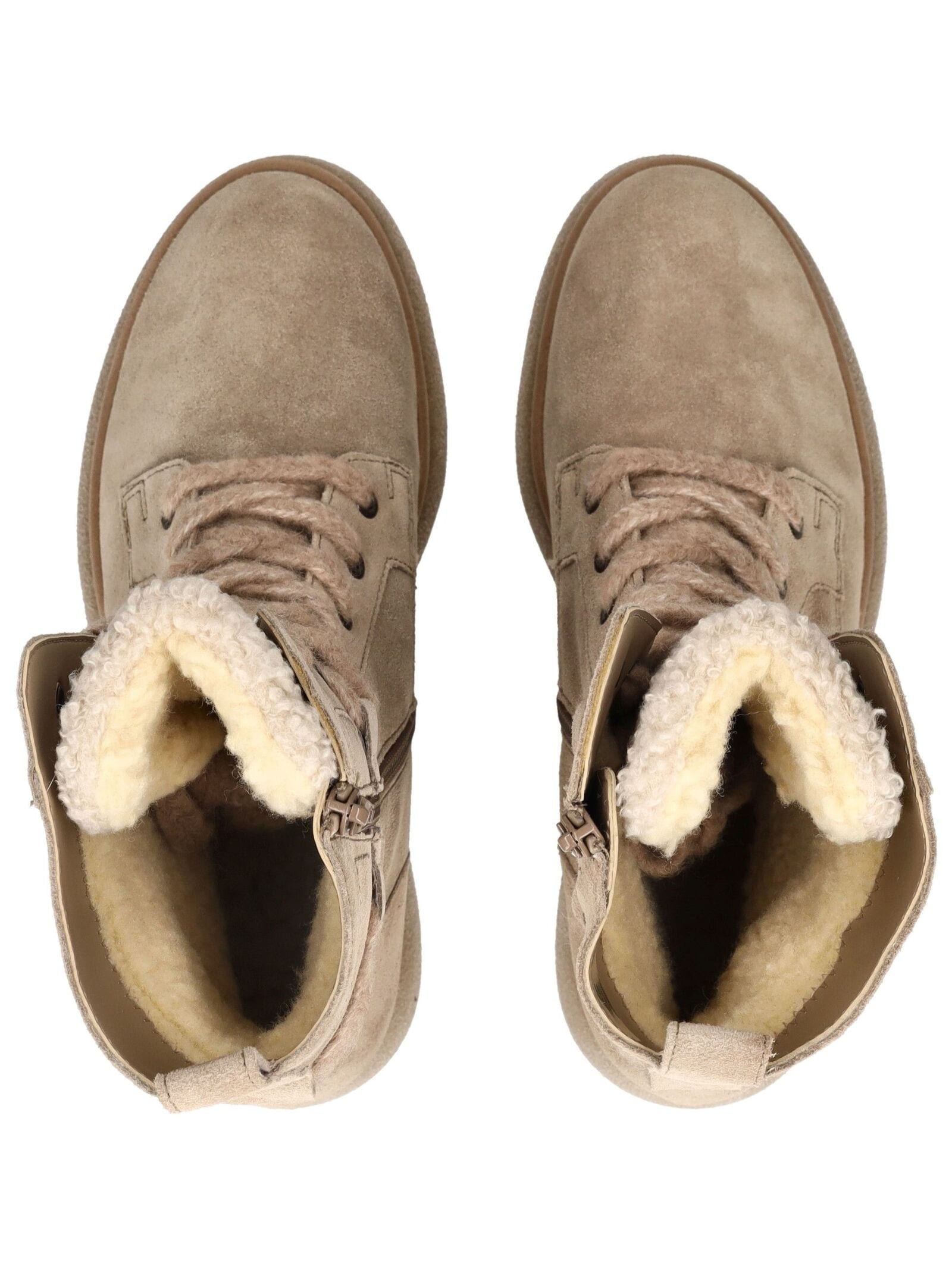 Gabor Schnürstiefelette »Gabor Stiefelette Veloursleder«