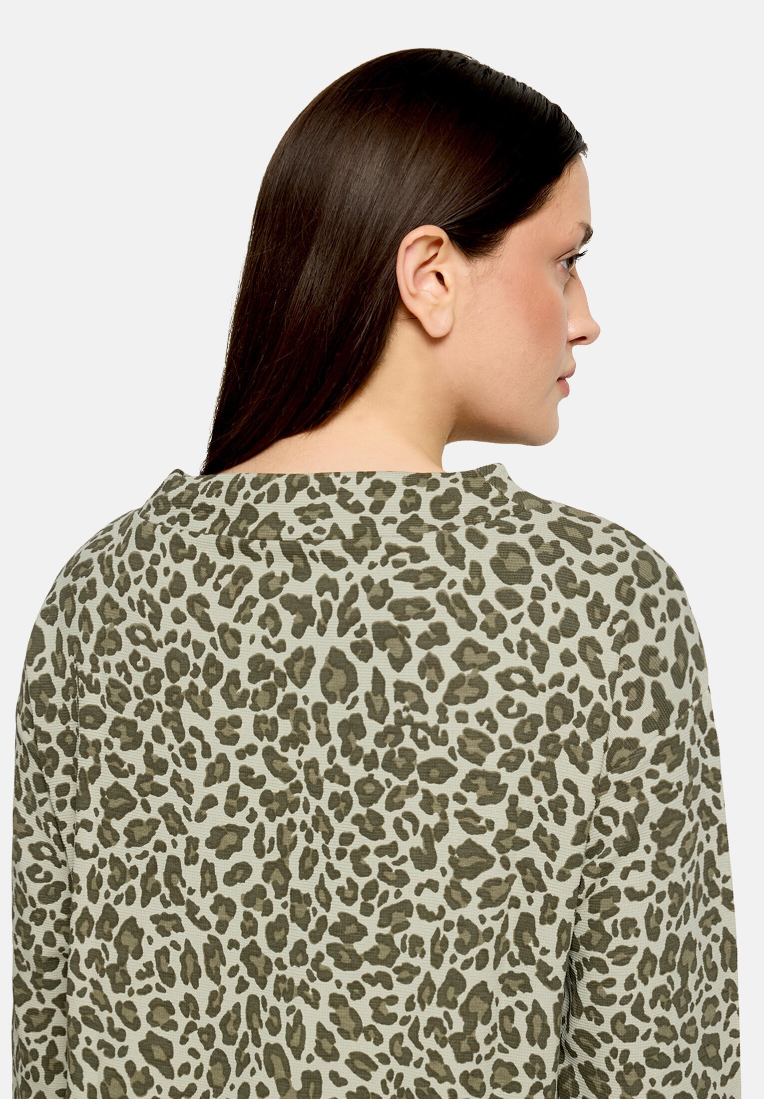 Betty Barclay Women Sweatshirt Khaki Size 48 7