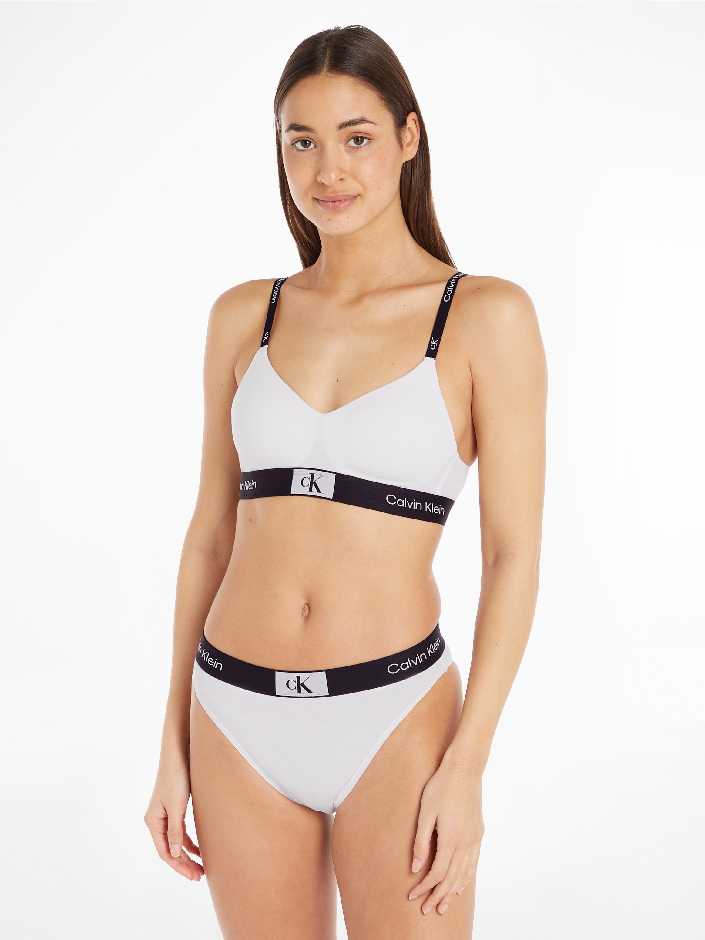 Calvin Klein Underwear Bralette, mit klassischem CK-Logobund