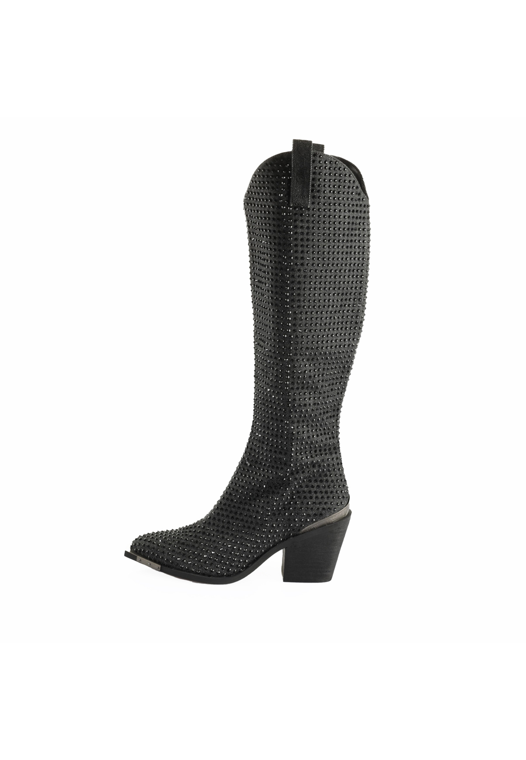 Buffalo Stiefel »Buffalo West Boot Hi Glam Vegan Denim«