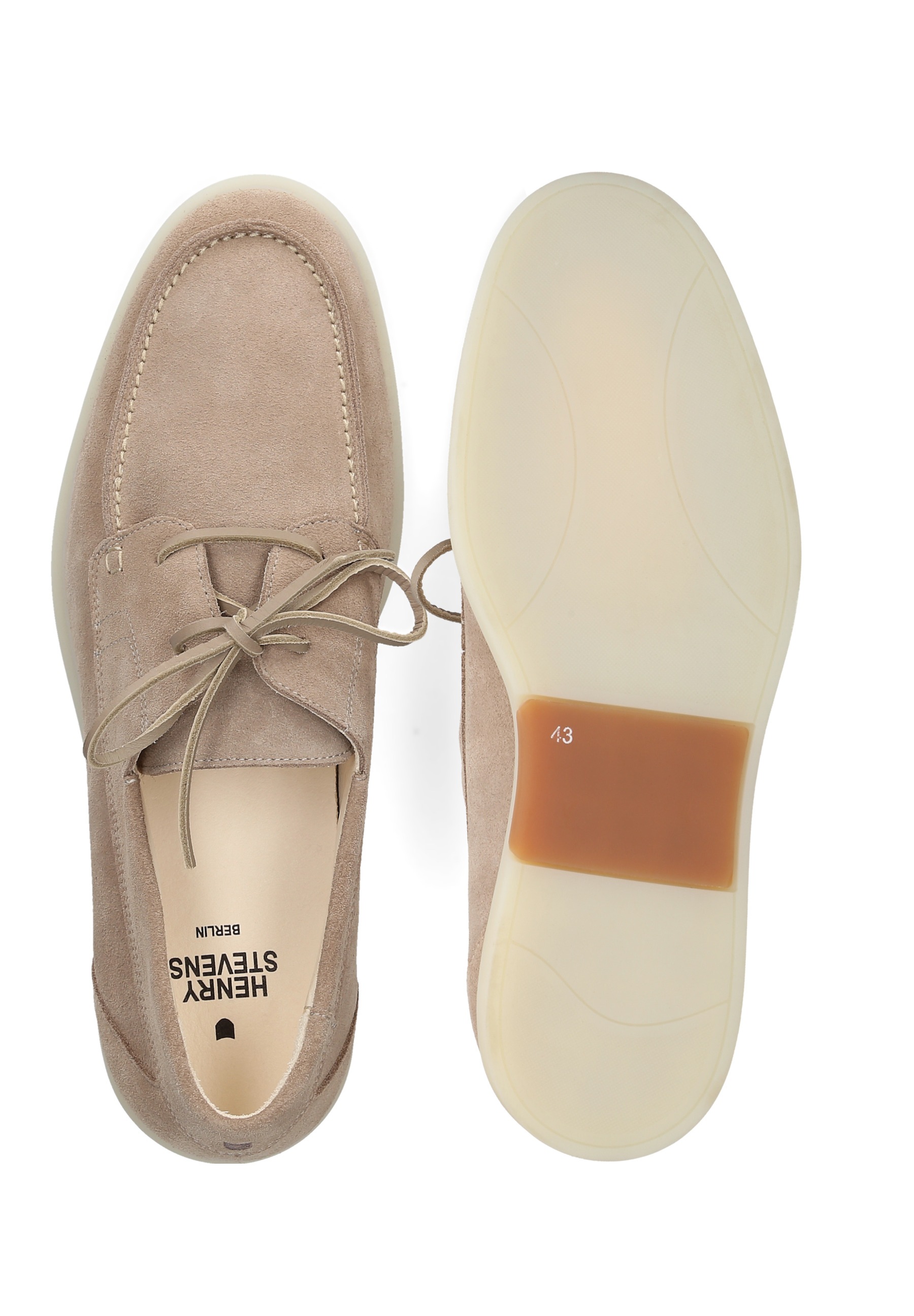 Henry Stevens Elia DS Boat Shoe Beige 40 2