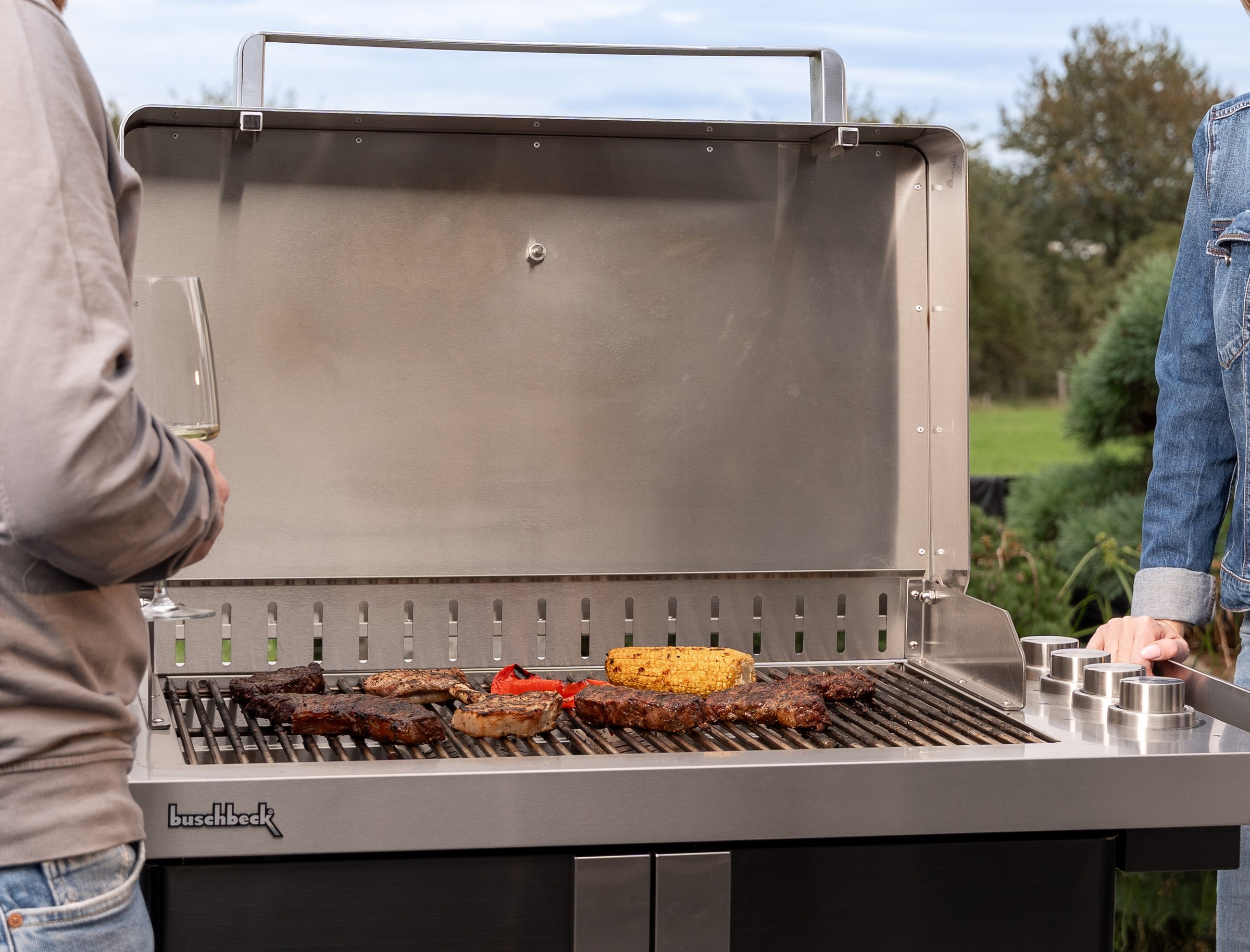 Buschbeck Gasgrill »Premium« Leistungsstarker Gasgrill für vielseitigem Grillgenuss