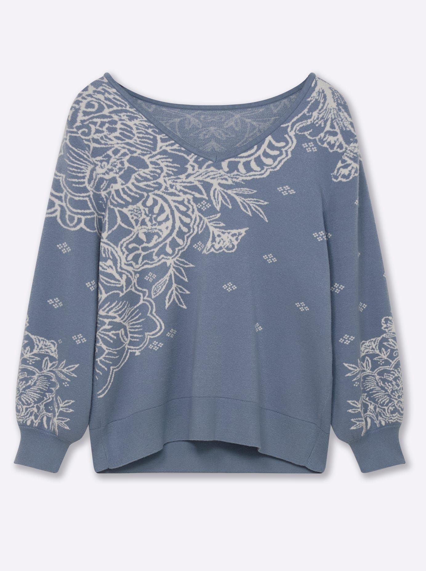 sheego by Joe Browns V-Ausschnitt-Pullover »Pullover«