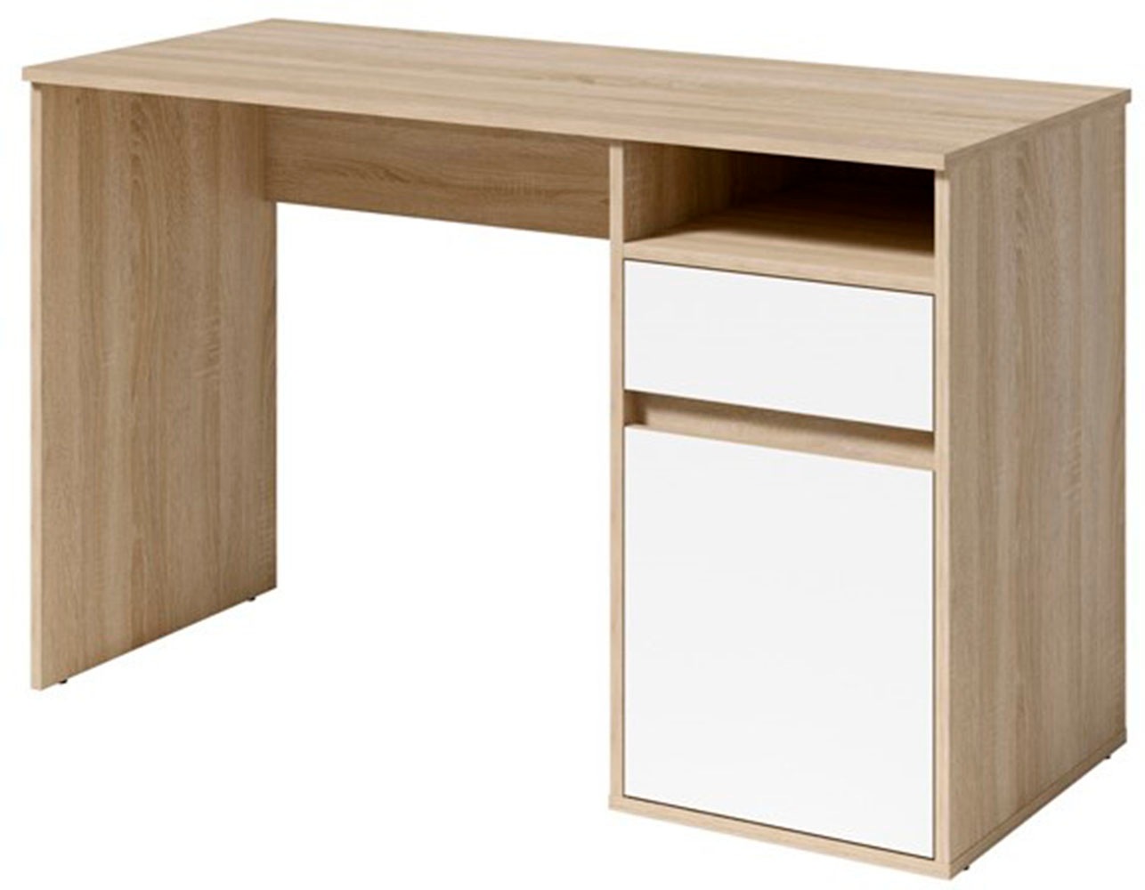 Home affaire Schreibtisch "Tinsley", mit Schublade, und Tür, Breite 120 x53 günstig online kaufen