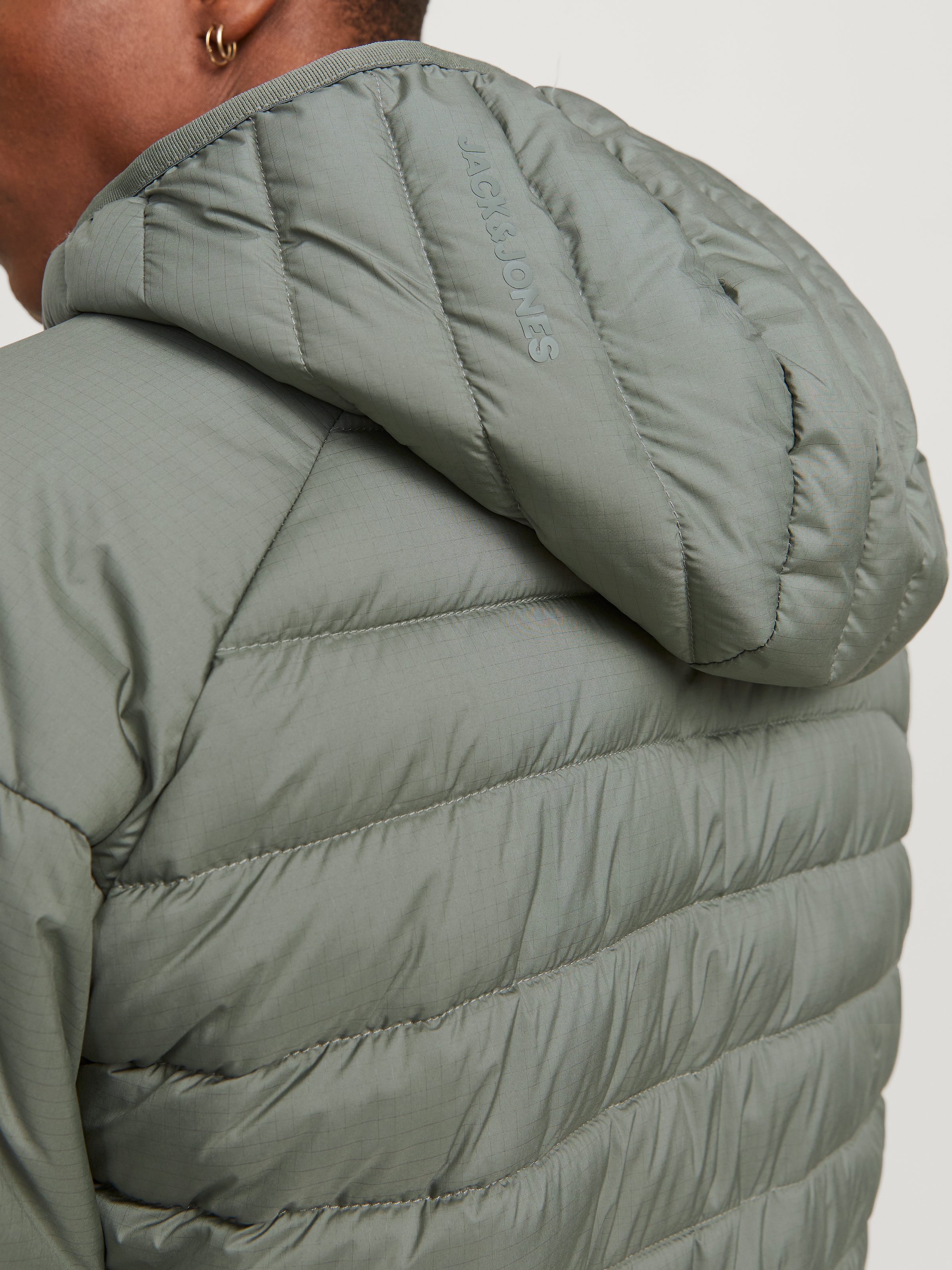 Jack & Jones Steppjacke »JJESTATE HYBRID JACKET NOOS«, mit Kapuze, mit Kapuze