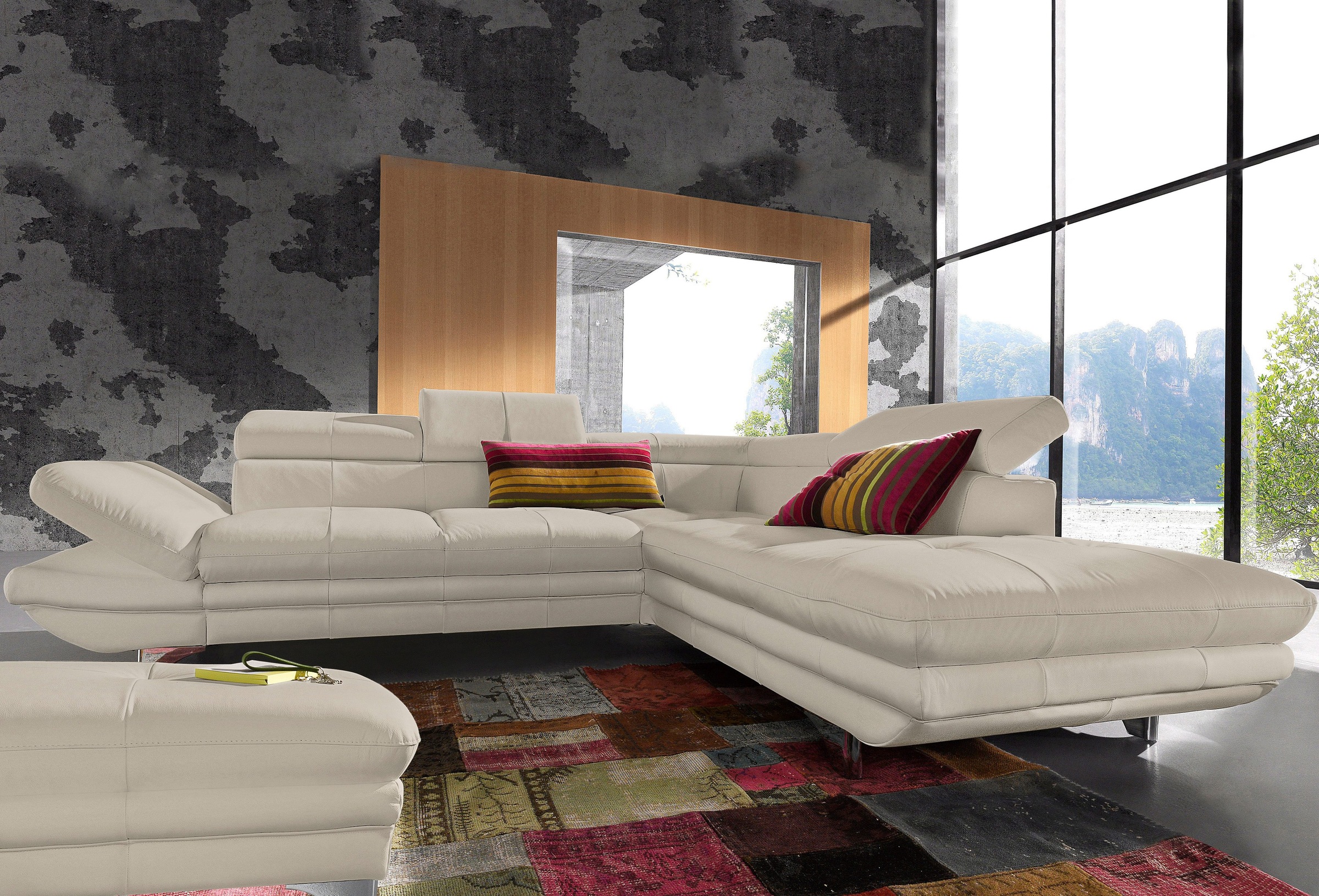 COTTA Ecksofa »Enterprise L-Form« su Kopftei...