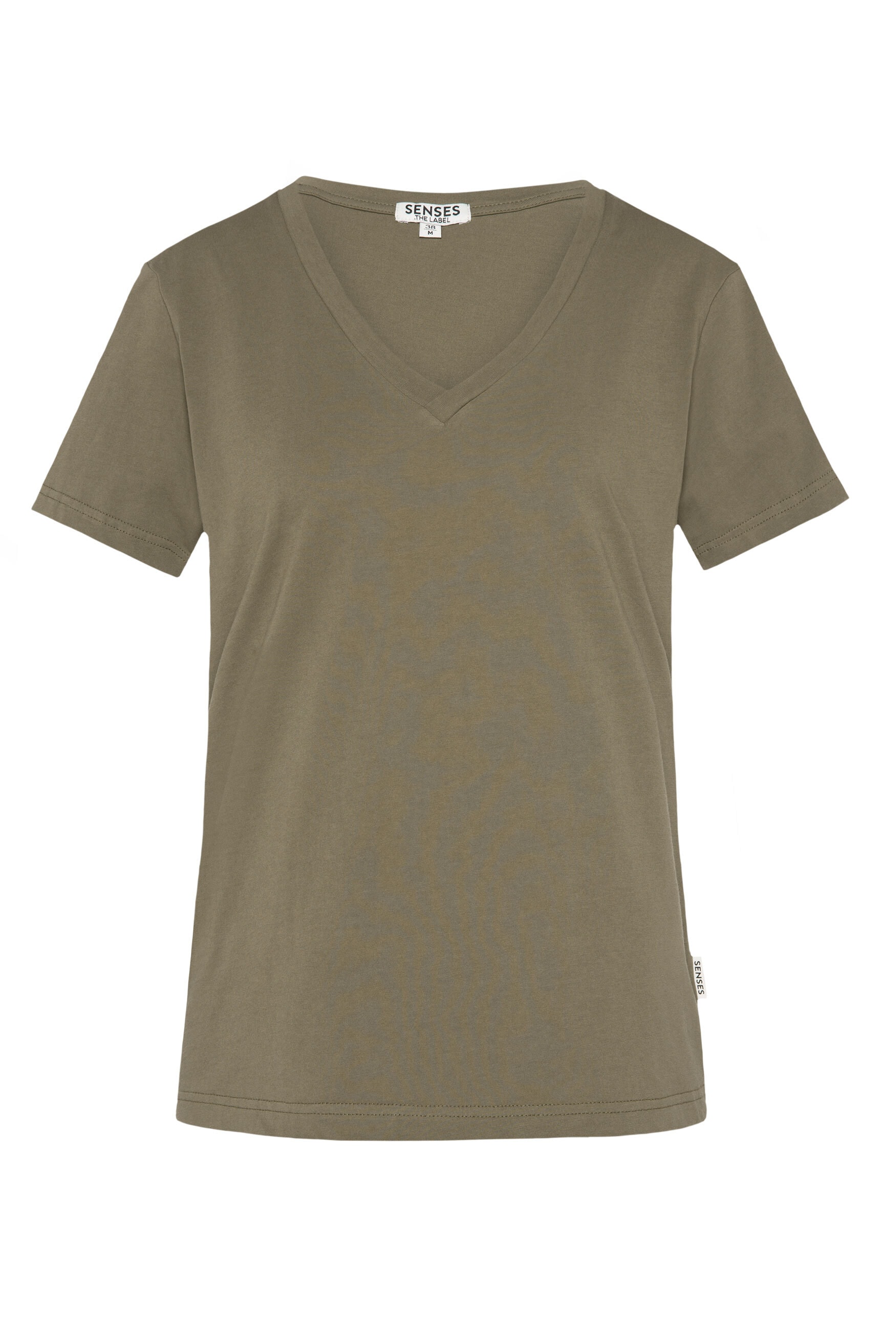 SENSES.THE LABEL V-Shirt, aus Baumwolle