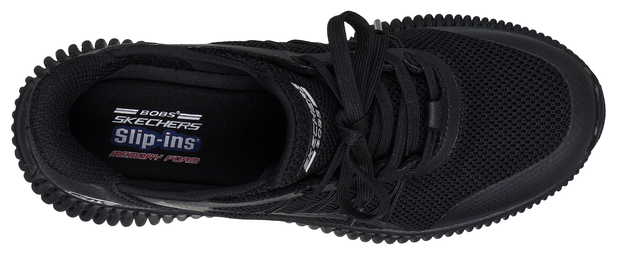 Skechers Sneaker »BOBS GEO LITE«, Praxischuh, Freizeitschuh, Komfortschuh mit Slip-ins