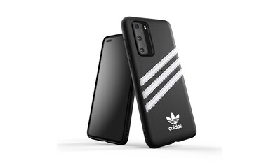 Backcover »OR Moulded case PU SS20 for P40 black/white«, Huawei P40