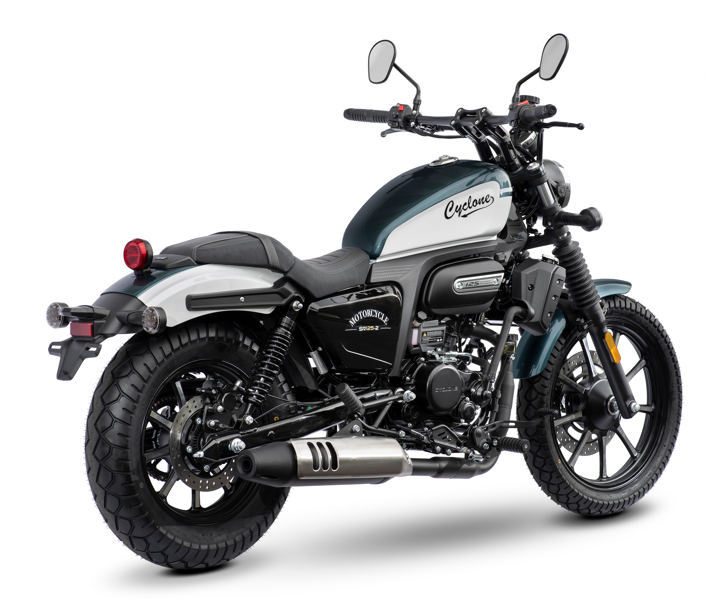 Cyclone Motorrad »RA125 Plus, 125, E5+, Cruiser« 124 cm³ 99 km/h Euro 5+ 15 11 kW, 15 PS, ABS, 125er Chopper, digitales Cockpit