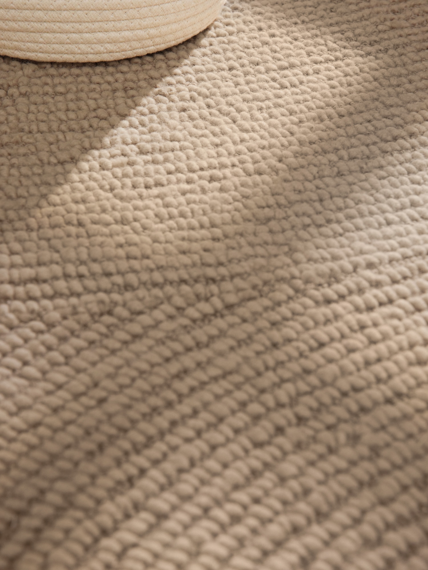 HANSE Home Wollteppich »Eleni«, rechteckig, 18 mm Höhe, Handgetuftet, Wolle, Natur, Wohnzimmer, Schlafzimmer, Skandi, Hygge