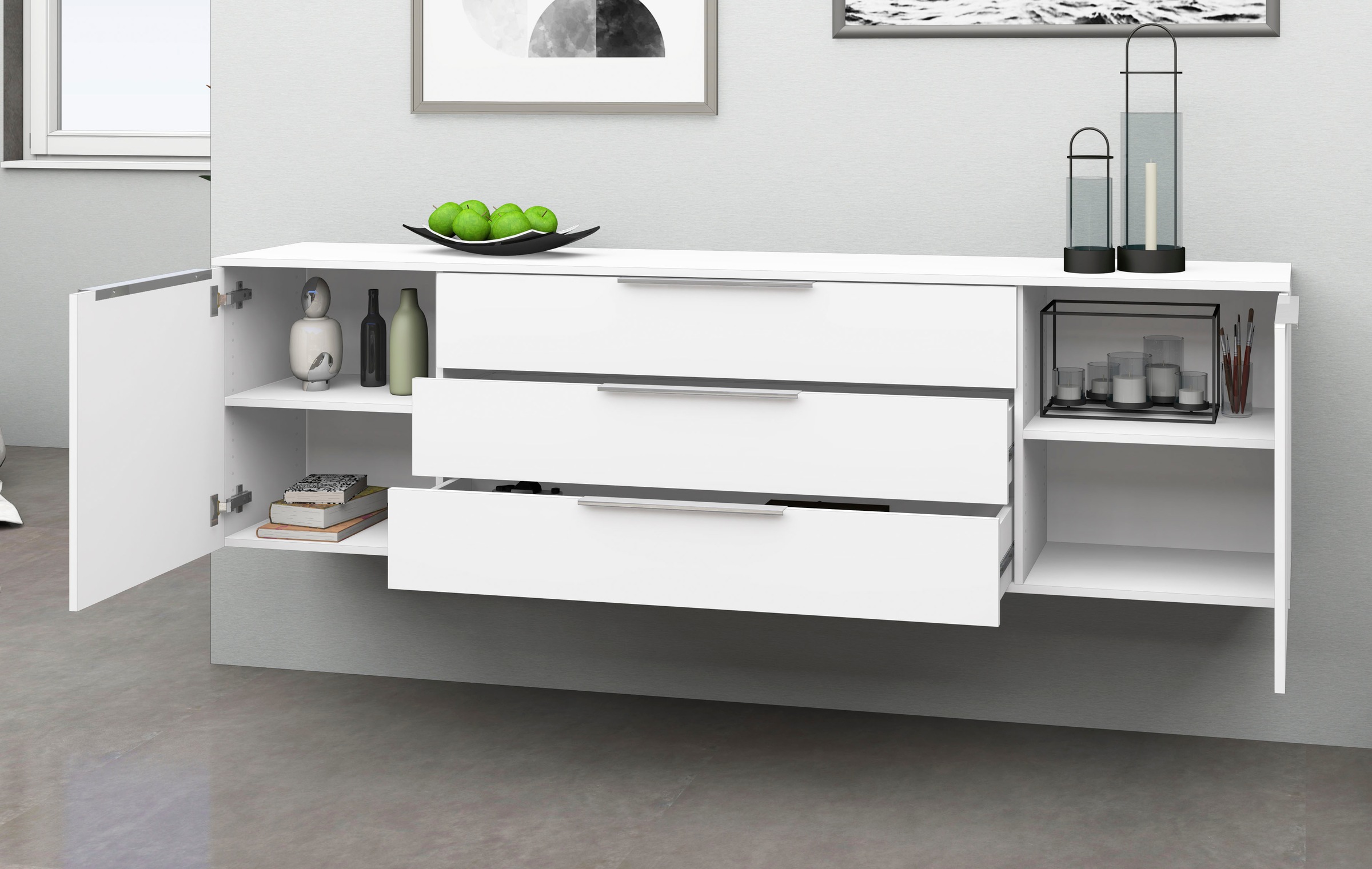 borchardt Möbel Sideboard »Oliva«, Breite 166 oder 200 cm