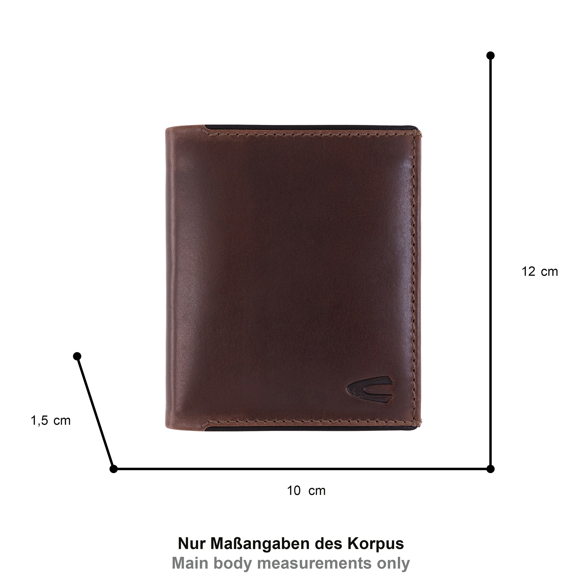 camel active Geldbörse "Cruise" aus hochwertigem Rindsleder mit RFID Schutz günstig online kaufen