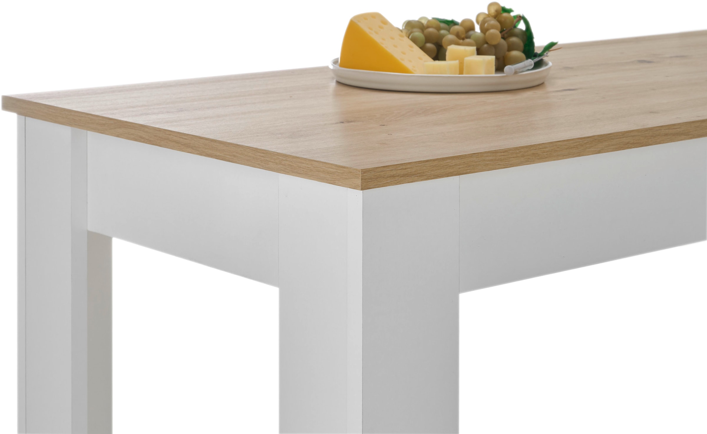 Stolkom Bartisch »Modesto Küchentisch, Bistrotisch, Stehtisch Küche, BxHxT 115x103x50 cm«, Grozügige Fläche, Stabiler Halt, Tischplatte melaminbeschichtet