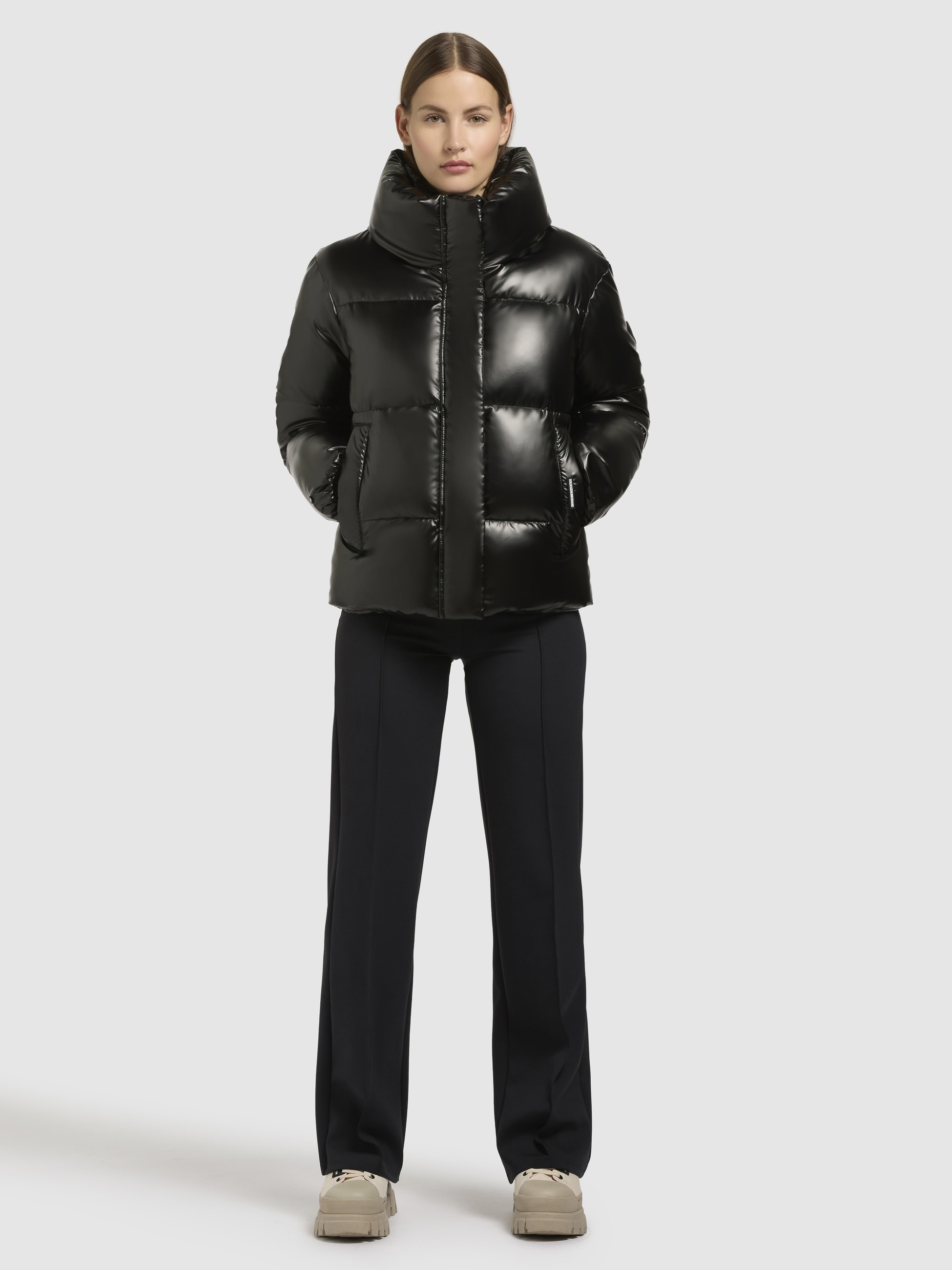 khujo Steppjacke "RINJA SHINY" ohne Kapuze günstig online kaufen