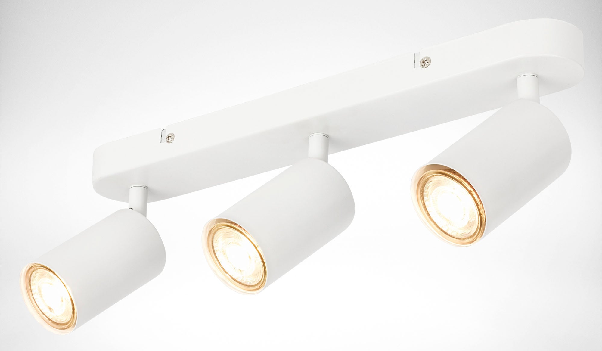 B.K.Licht Deckenspot »BK_DS1580 Deckenlampe schwenkbar, GU10 Deckenleuchte«, 1 flammig, Leuchtmittel GU10 | ohne Leuchtmittel, 39 cm Länge weiß Schlafzimmerlampe