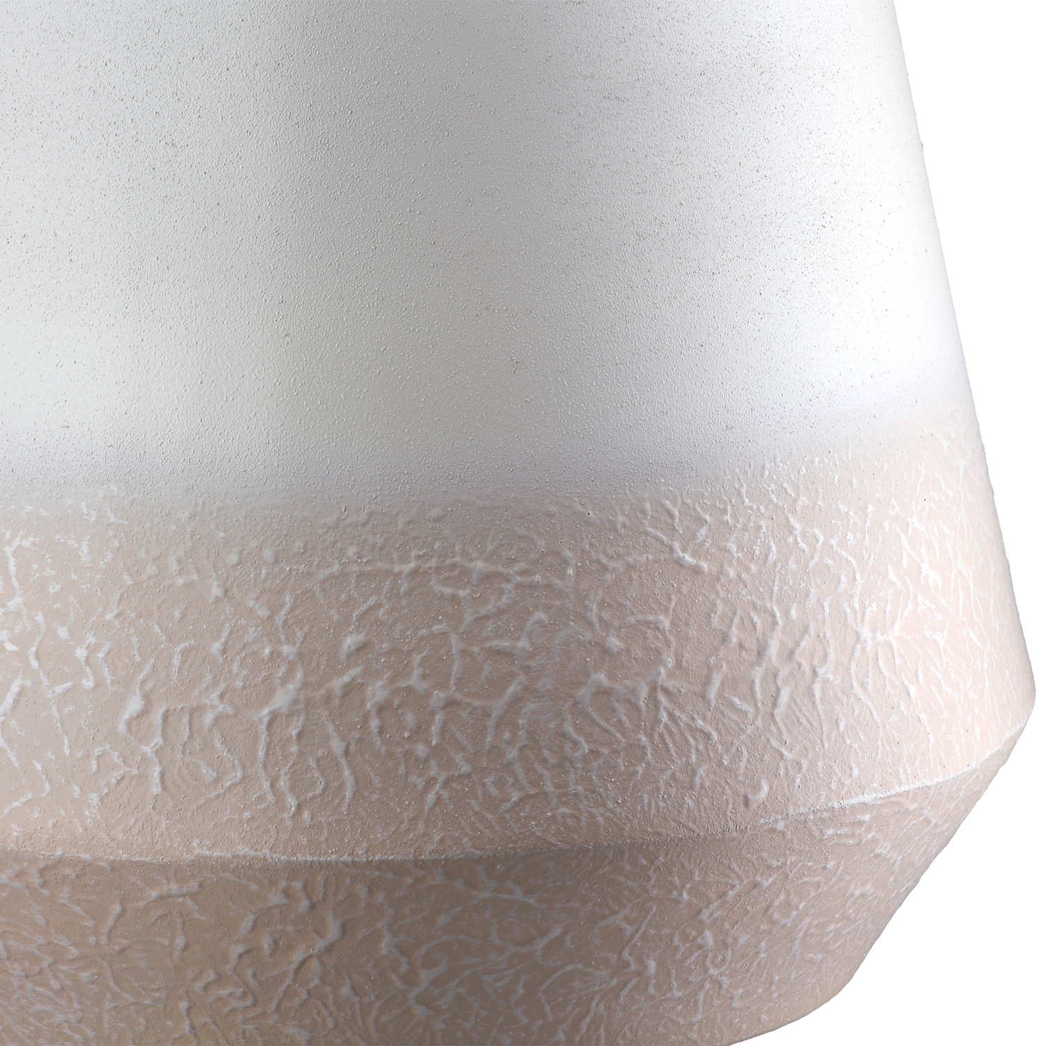 GILDE Tischvase »Vase rund Echo beige«