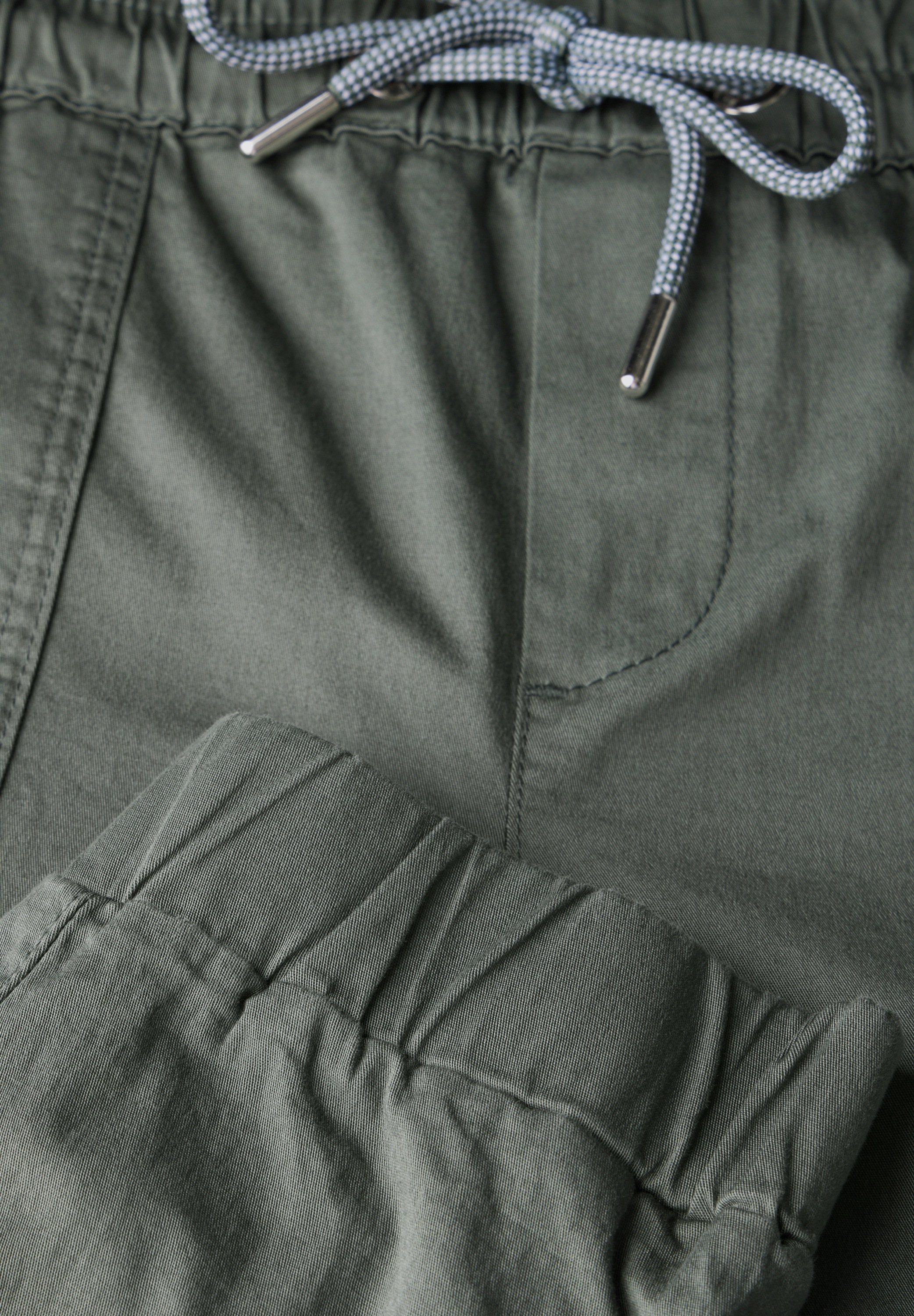 STREET ONE Stoffhose, Elastikbund mit Tunnelzug