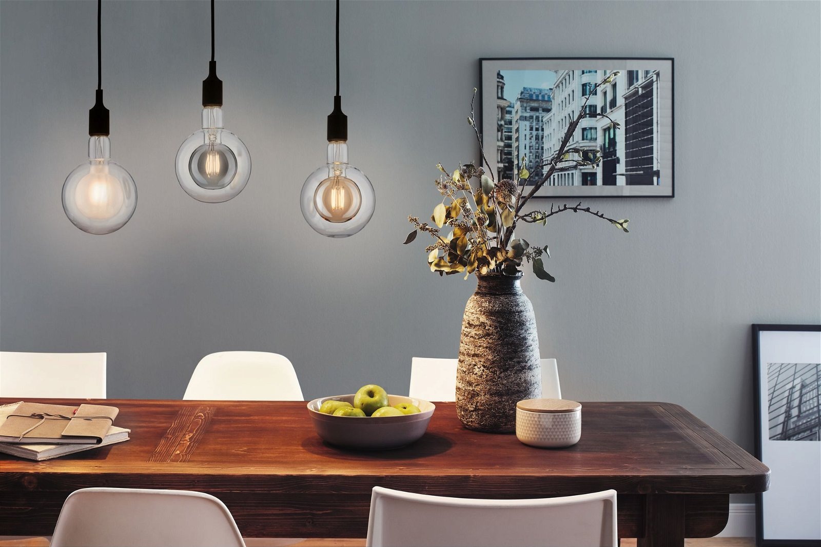 Paulmann LED-Leuchtmittel »G95 Inner Shape 450lm matt 4W 2700K 230V«, E27, 1 St., Warmweiß