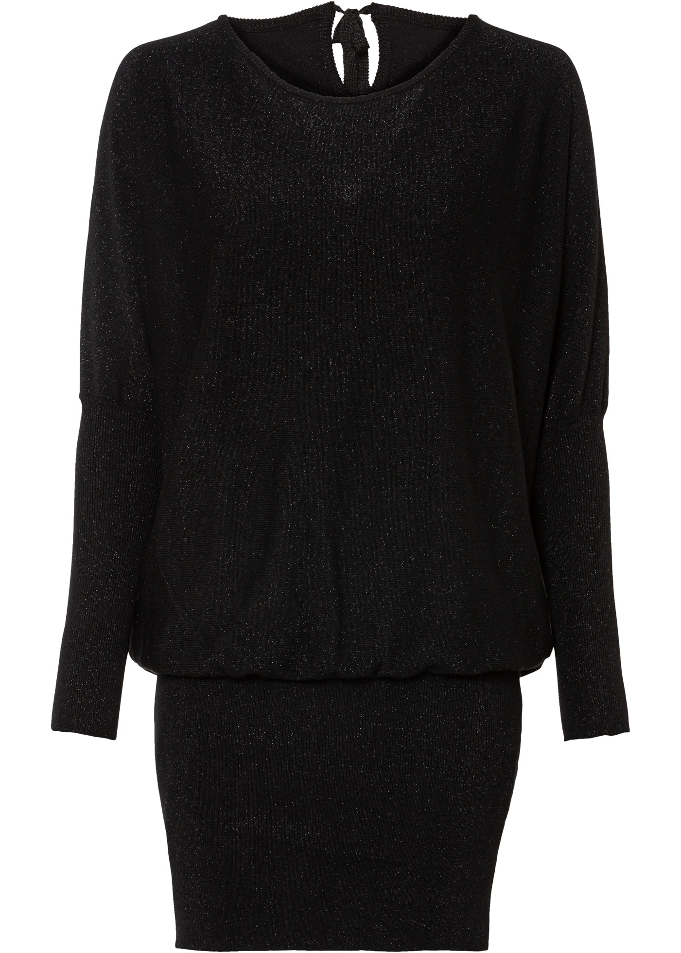 bonprix Strickkleid Strickkleid aus fließendem Viskose-Mix