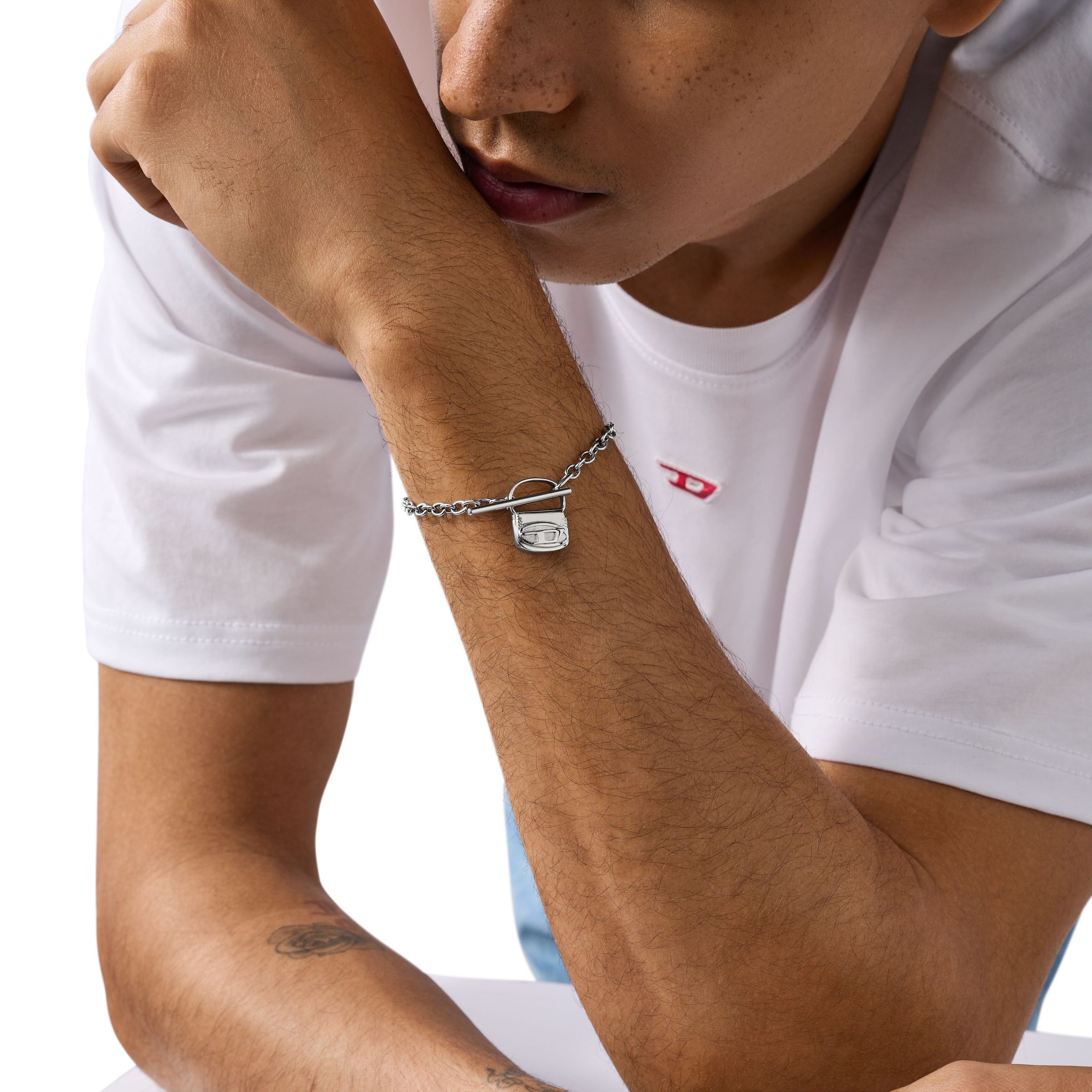 Diesel Armband »Schmuck Geschenk Edelstahl, DX1592040«