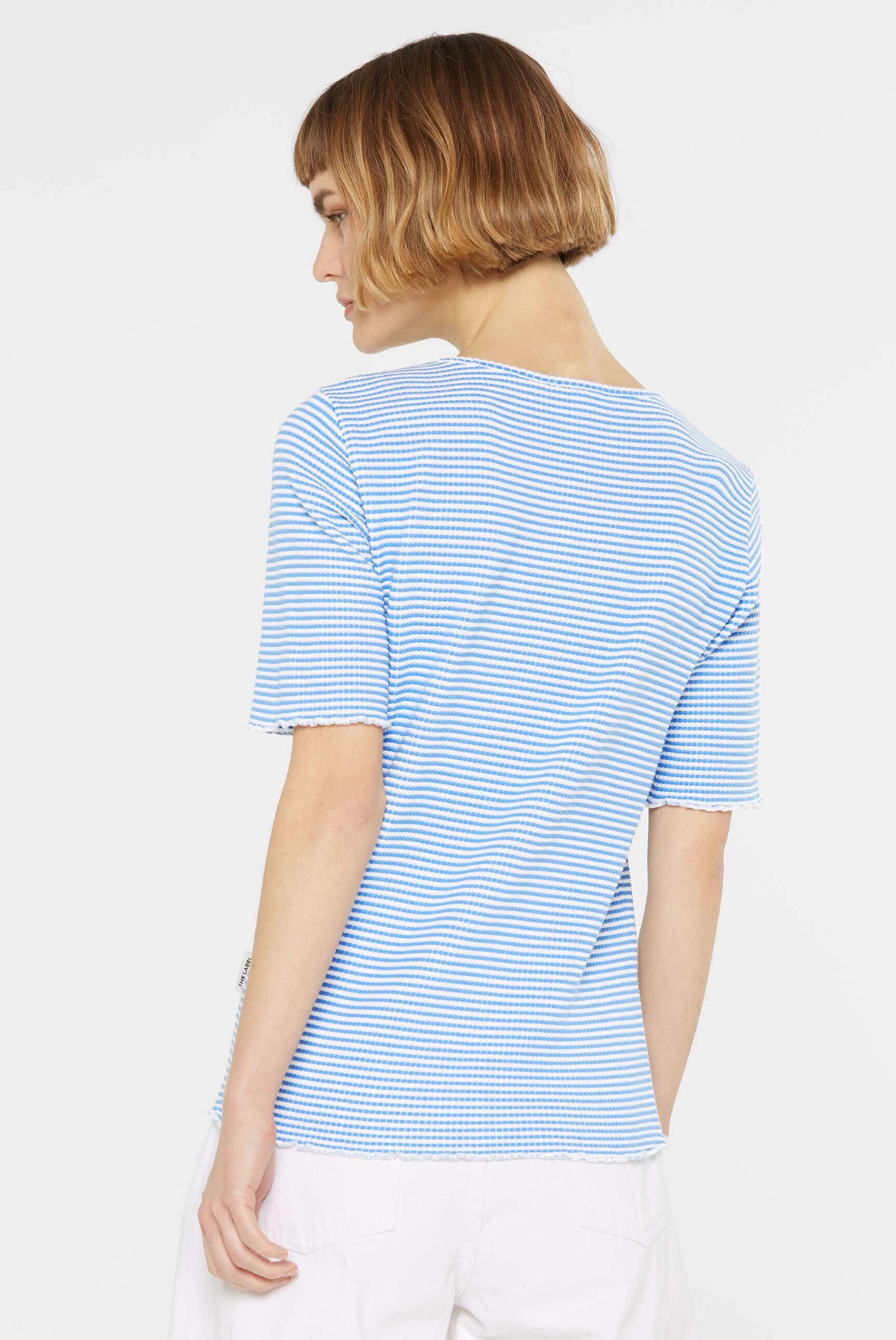 SENSES.THE LABEL Rundhalsshirt, mit Baumwolle