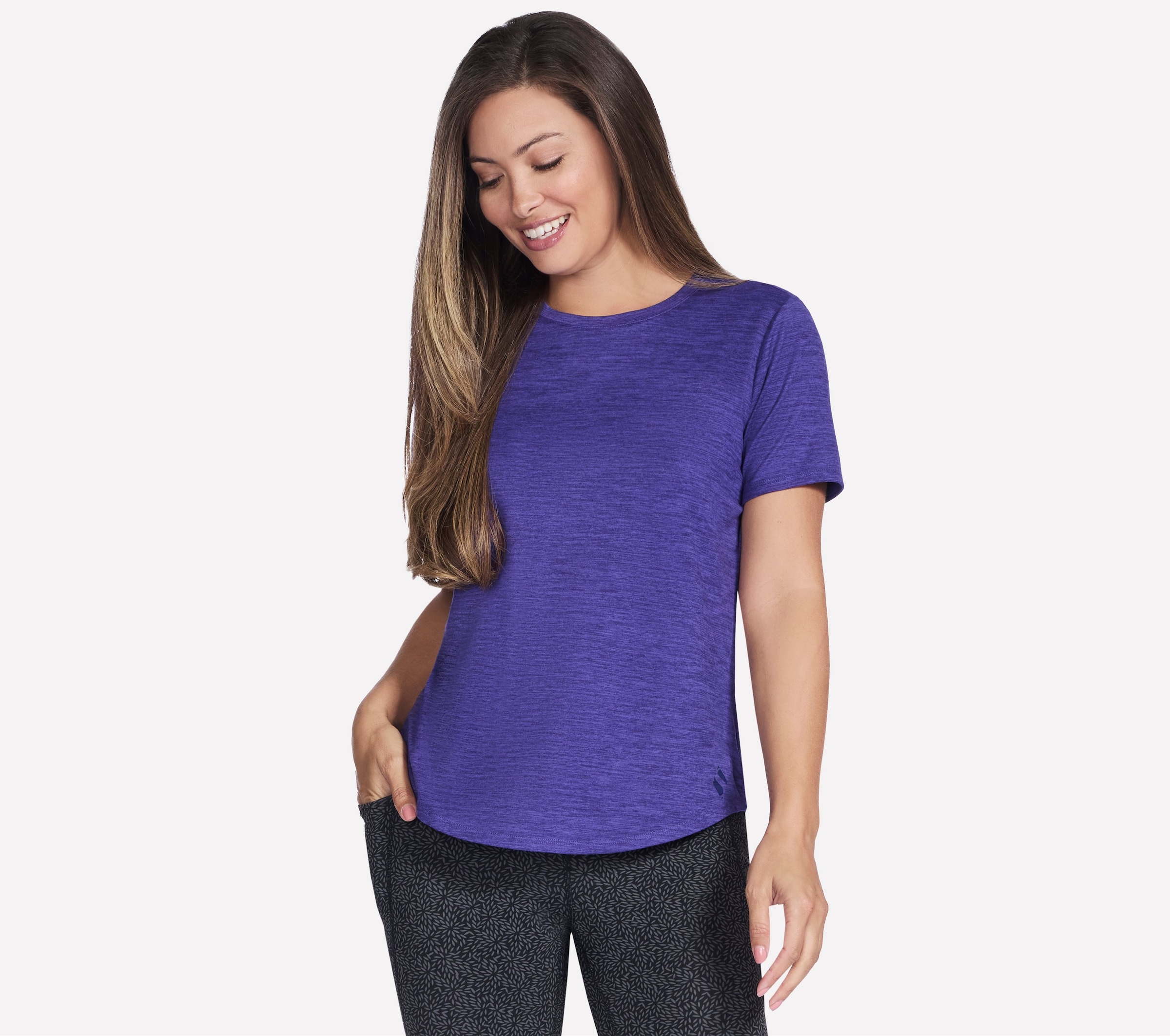 Skechers Funktionsshirt »Women's Tshirt« elastisches Material, aus Jersey, mit Rundhalsausschnitt, Kurzarm