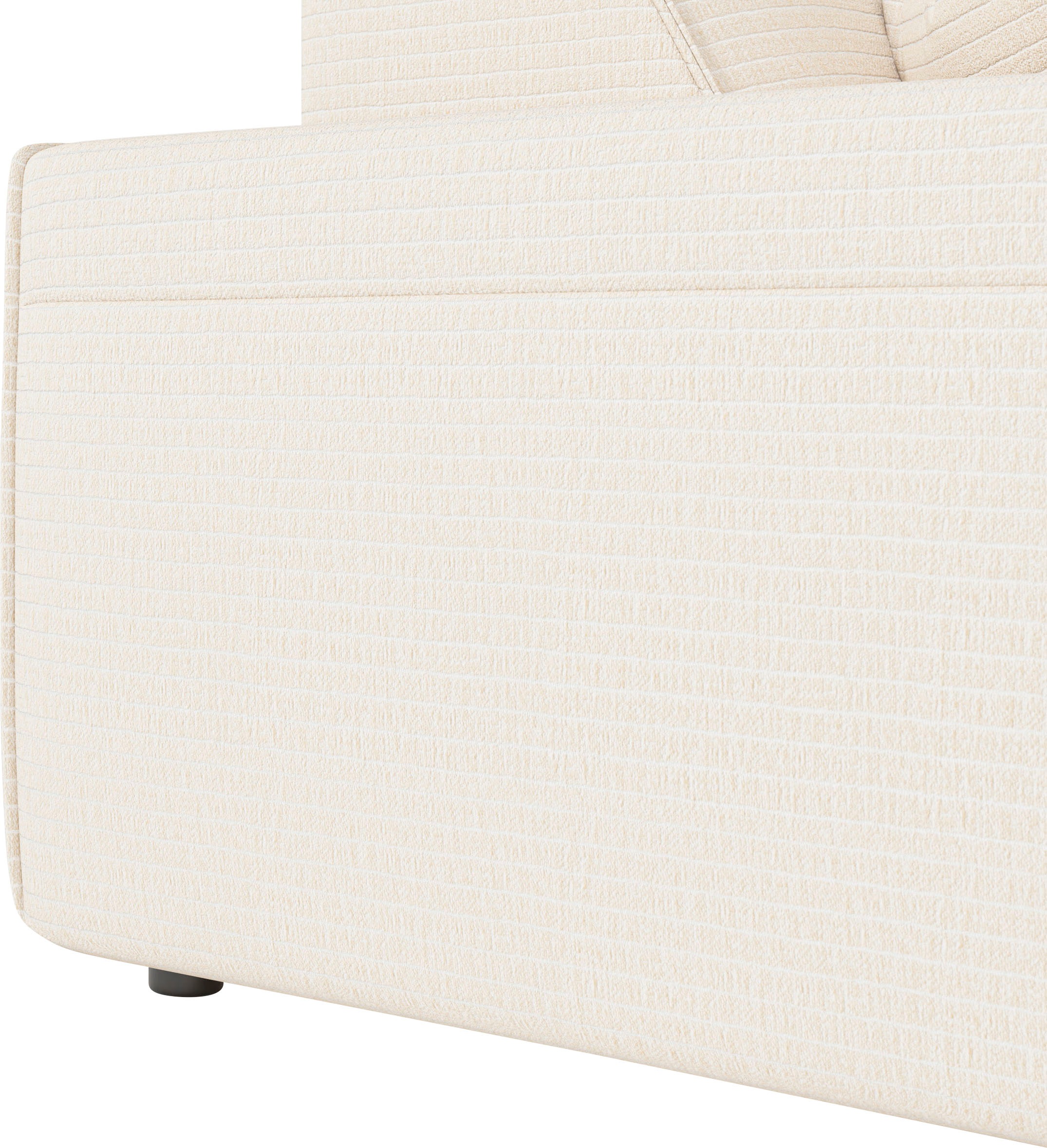 andas Ecksofa »Glimminge L-Form auch in Breitcord, Feincord + Easy care-Bezug,«, Breite 264, Zierkissen