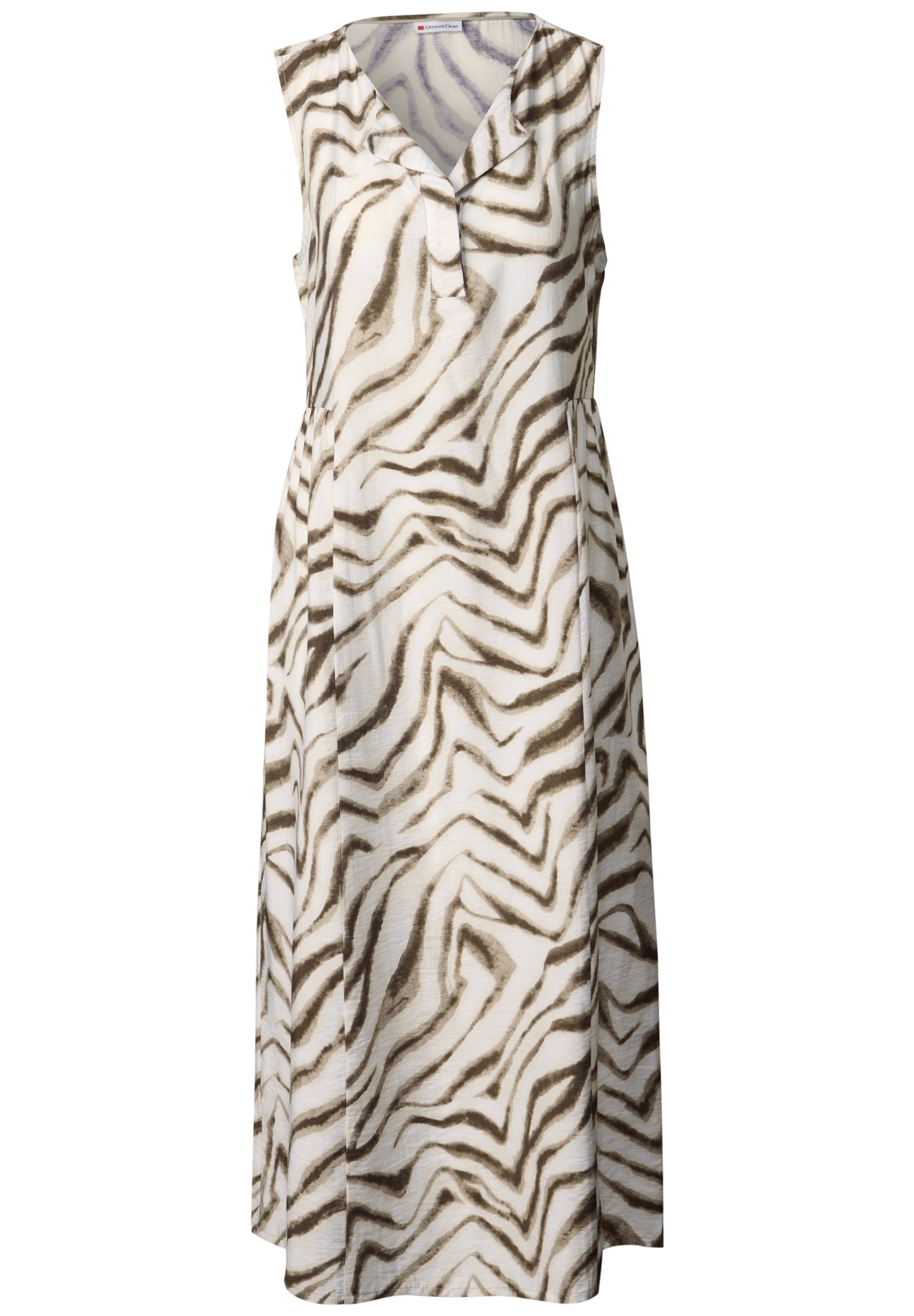 Thumbnail - STREET ONE Midikleid Ohne Taschen mit grafischem Muster