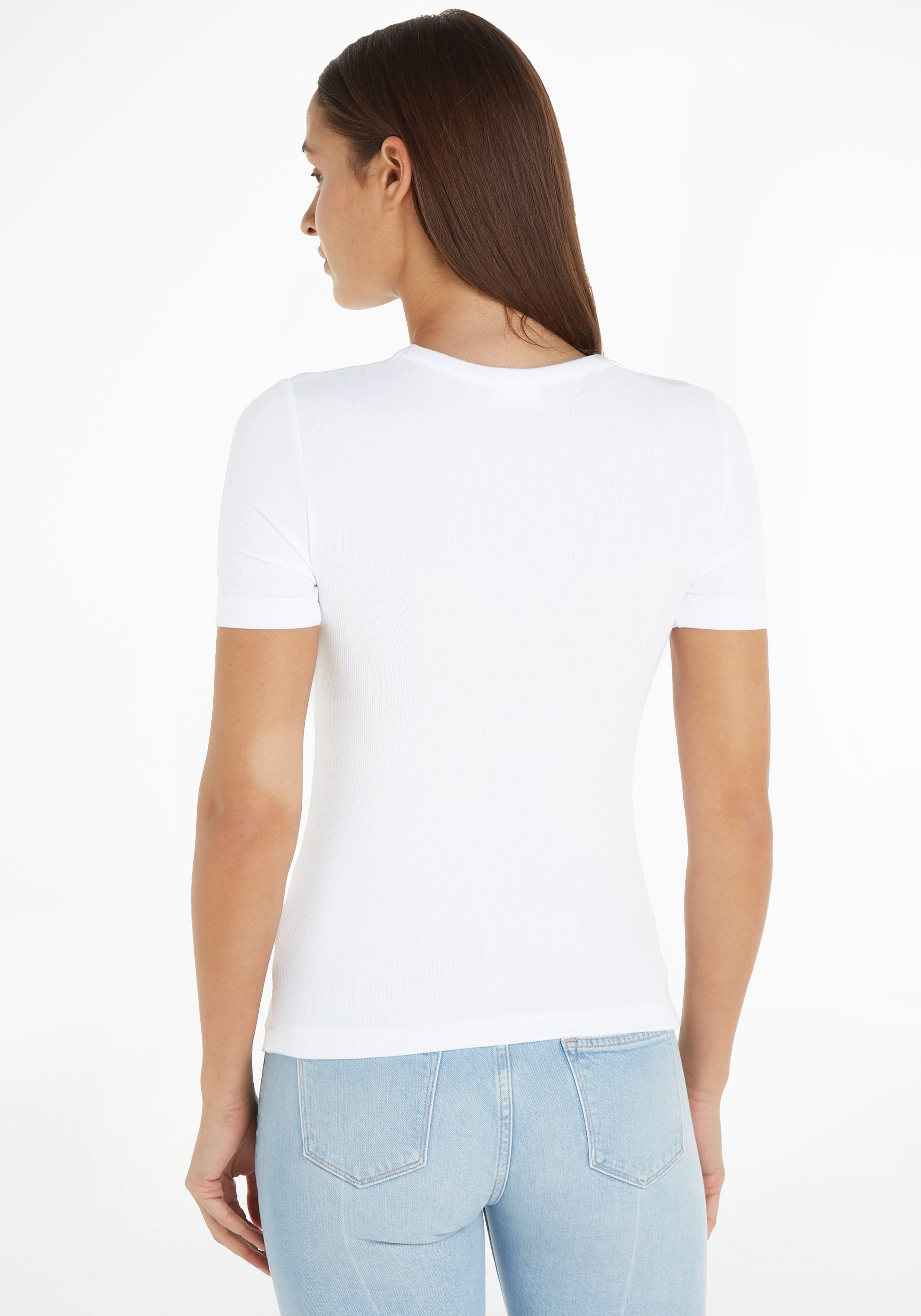 Calvin Klein Rundhalsshirt, mit Rundhalsausschnitt für bestellen | BAUR