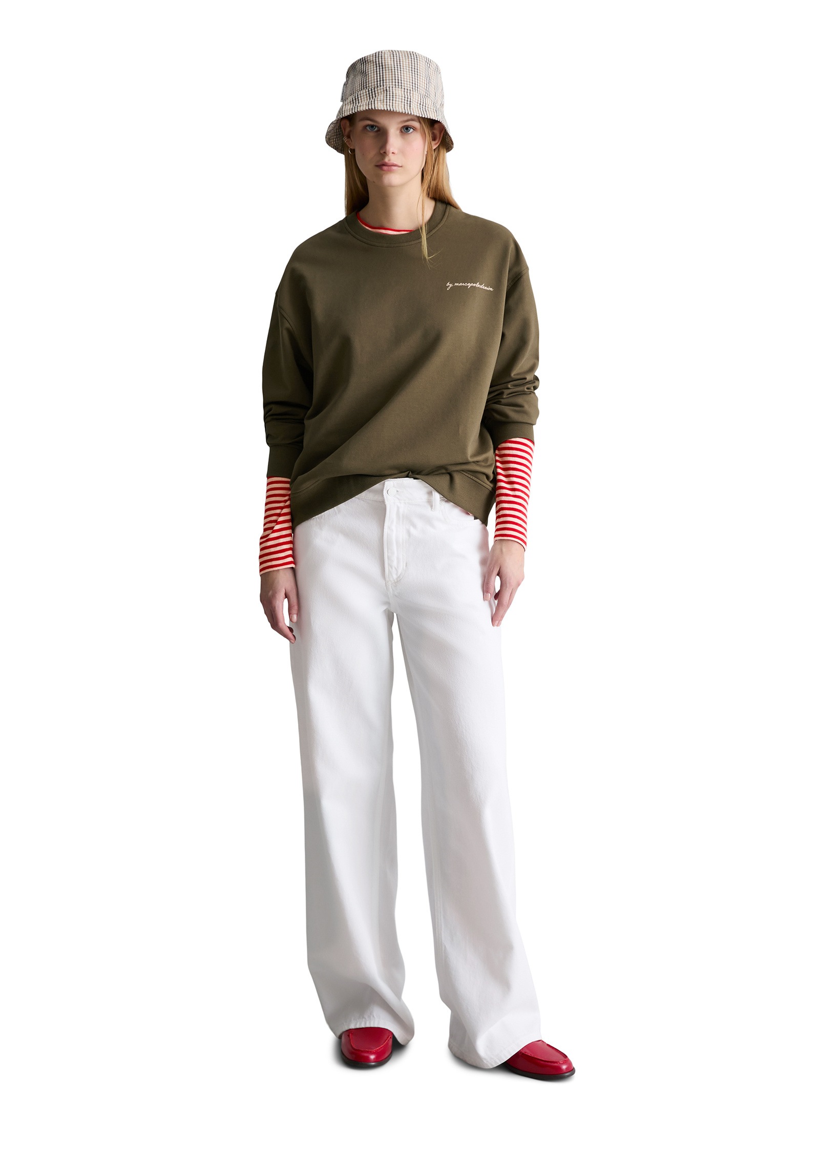 Marc O'Polo DENIM Sweatshirt »mit markantem Rückenprint«
