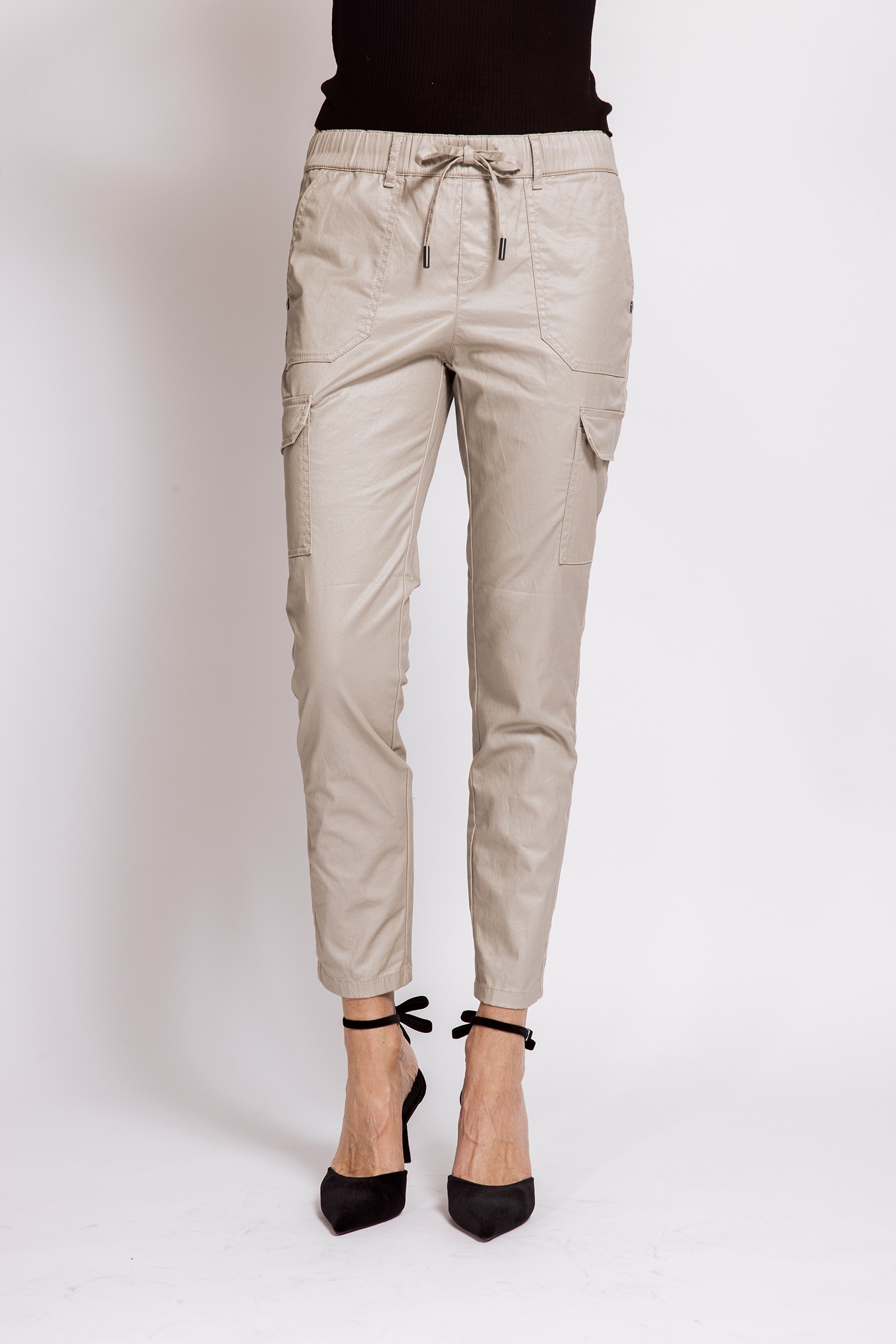 Zhrill Cargohose "ZHDAISEY" Slim Fit Passform, für lässigen Look, mit Elastikbund und Tunnelzug