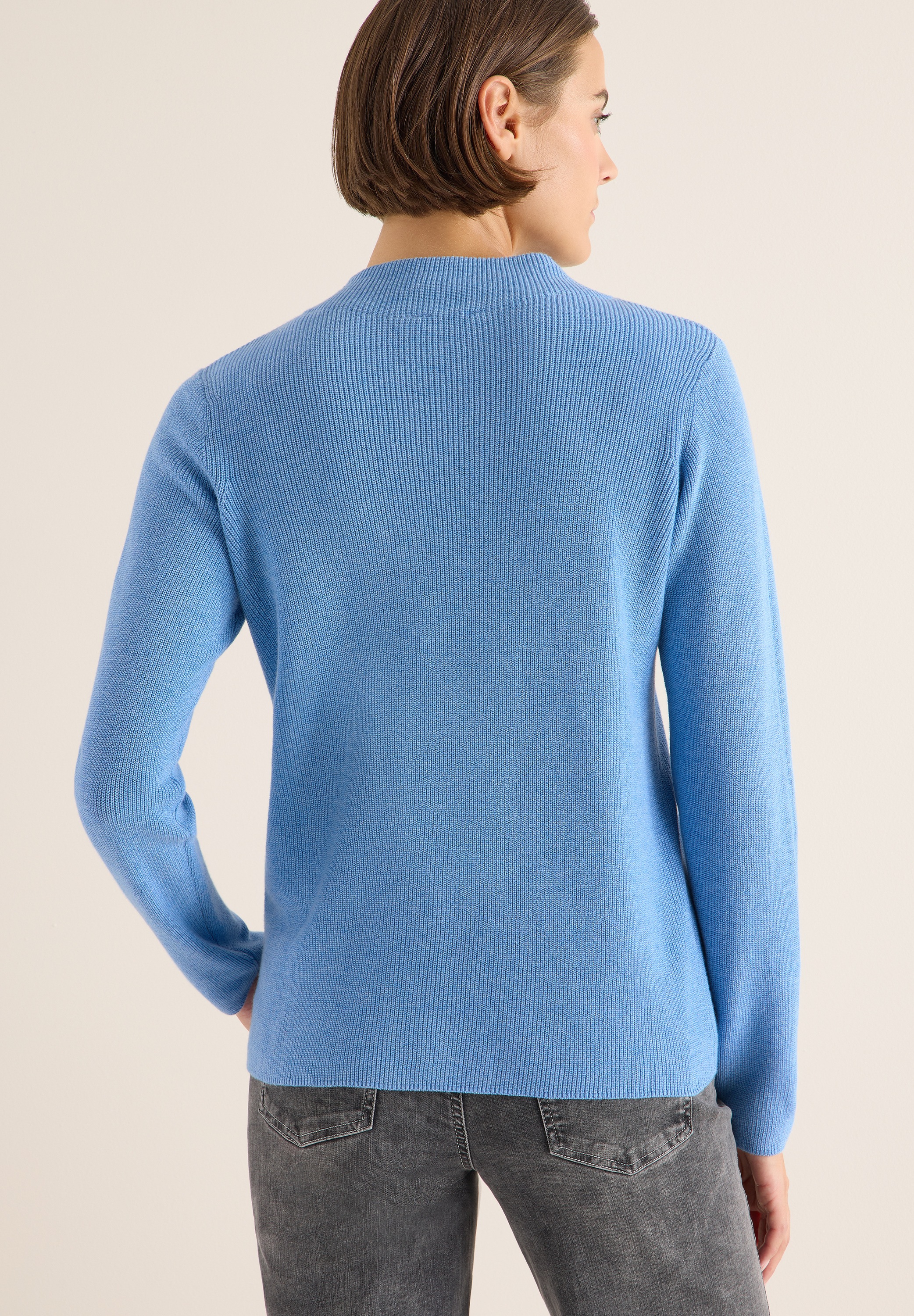 Cecil Strickpullover, mit Struktur