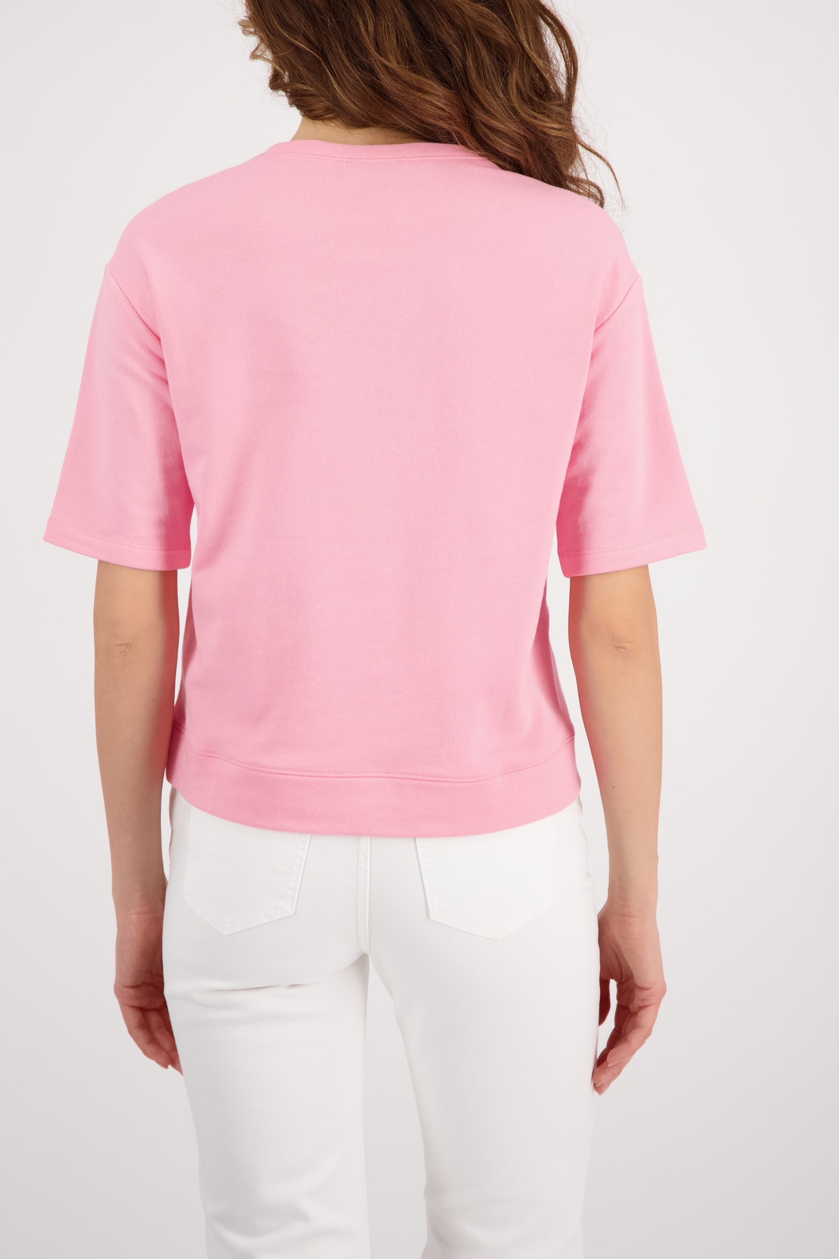 Monari Sweatshirt »Sweatshirt Basic Schmuck«, mit Glitzerrnieten
