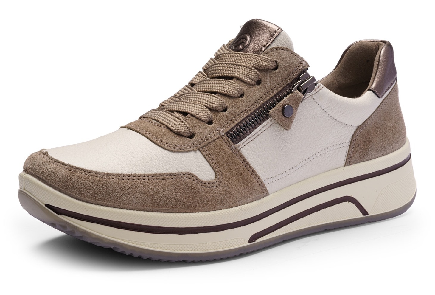Ara Sneaker "SAPPORO", Freizeitschuh, Halbschuh, Schnürschuh in Komfortweit günstig online kaufen