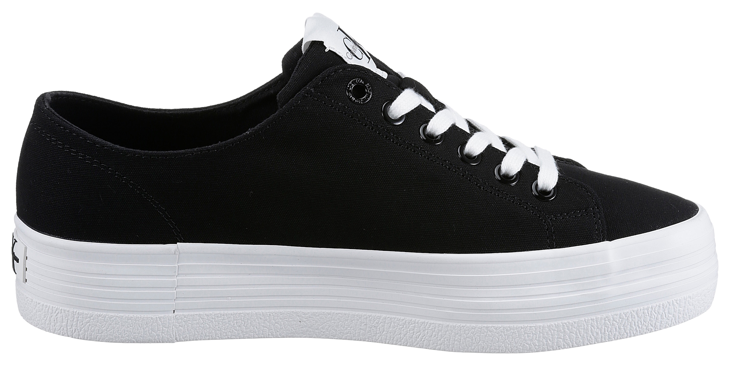 Calvin Klein Jeans Plateausneaker »SHIVARY 16T«, in zeitloser Optik, Freizeitschuh, Halbschuh, Schnürschuh