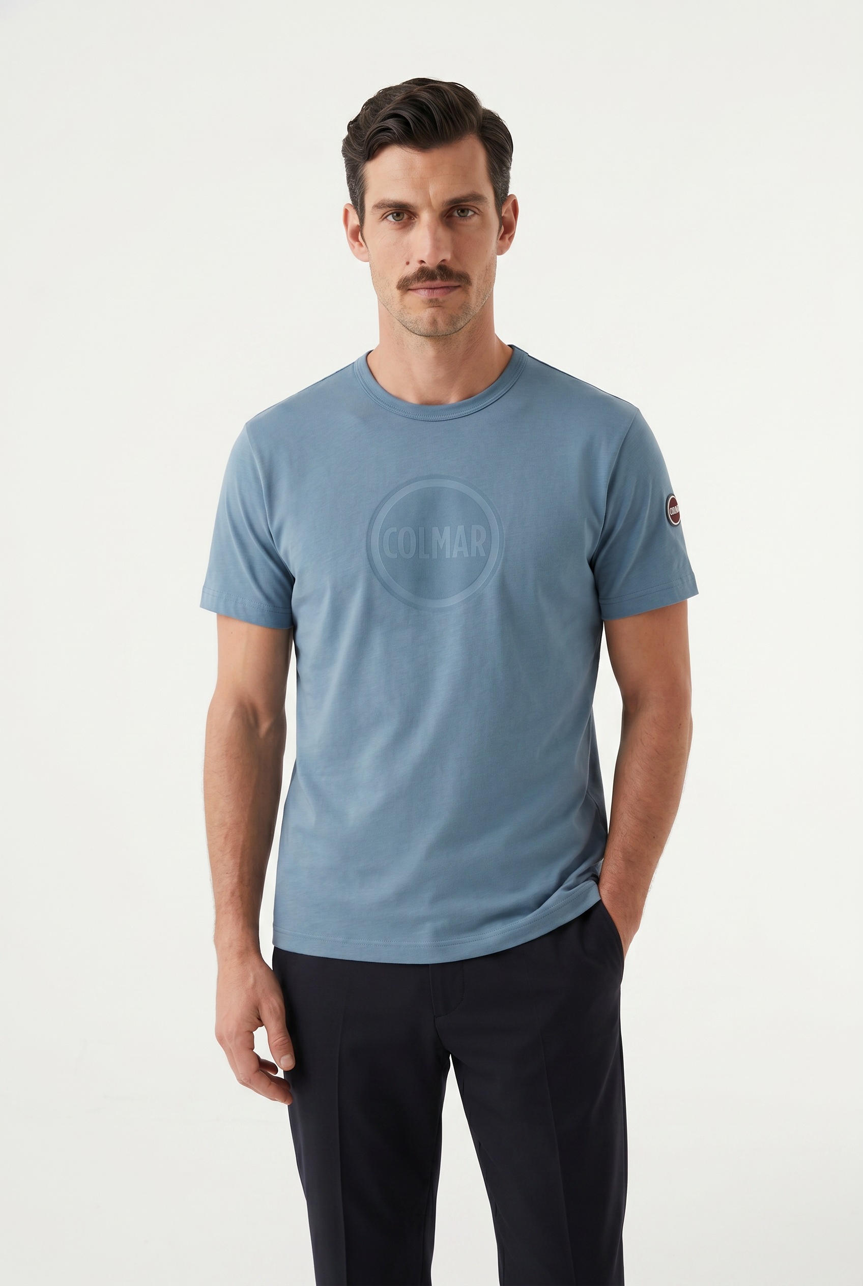 Colmar T-Shirt "MENS T-SHIRT" mit Logo, Rundhals, regular fit