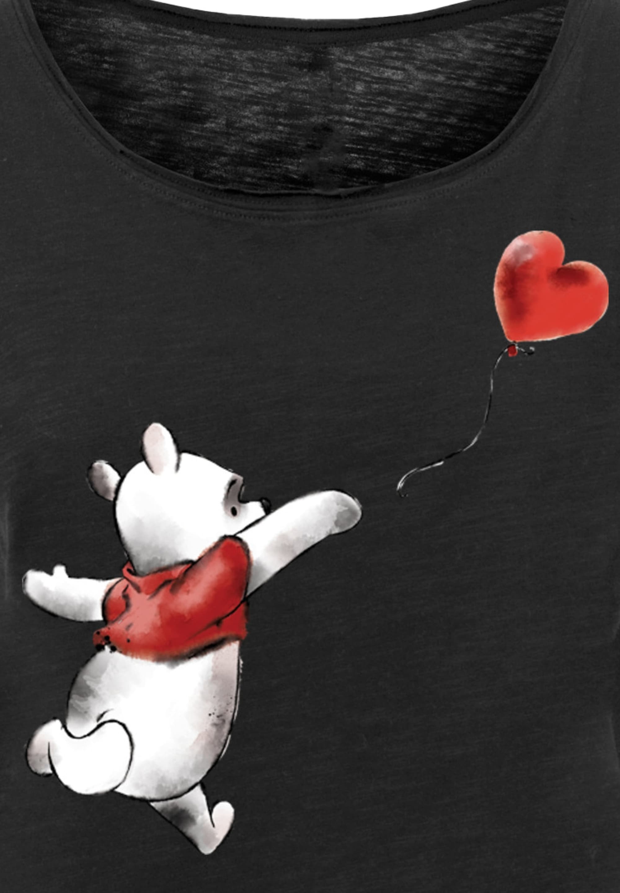 F4NT4STIC T-Shirt »PLUS SIZE Winnie The Pooh Winnie & Balloon« Print