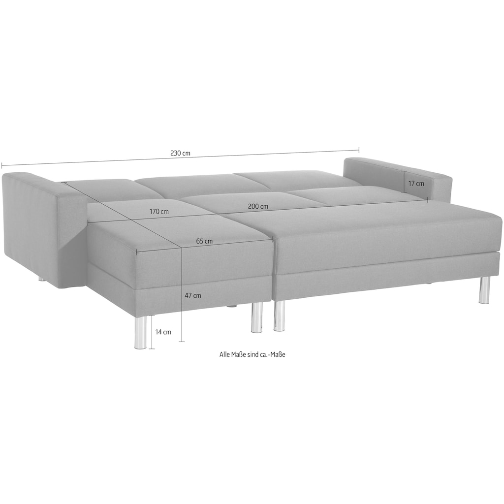 Max Winzer® Schlafsofa »Just Fresh«