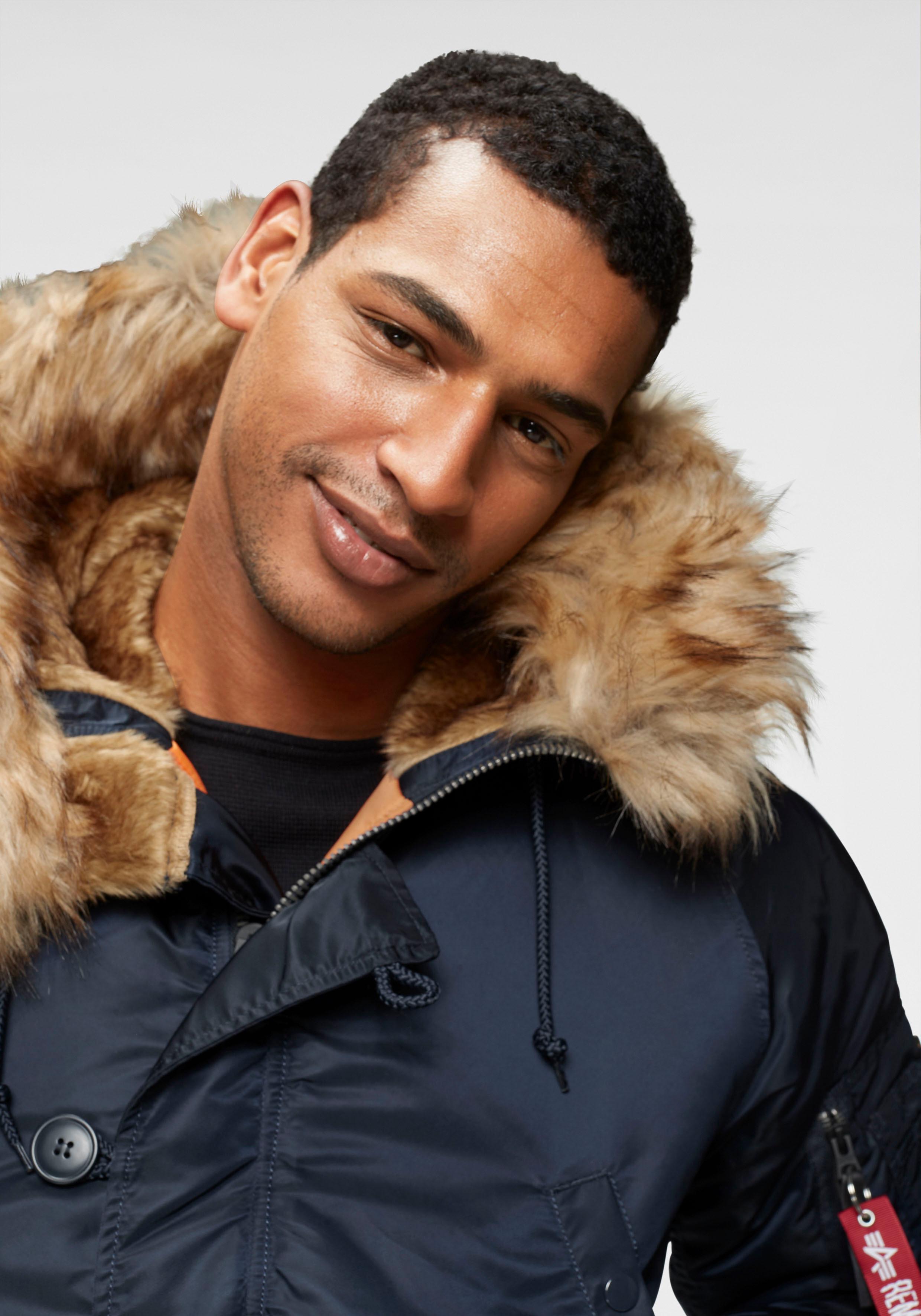 Thumbnail - Alpha Industries Parka "N3B VF 59" mit Kapuze mit abnehmbarem Kunstfellkragen