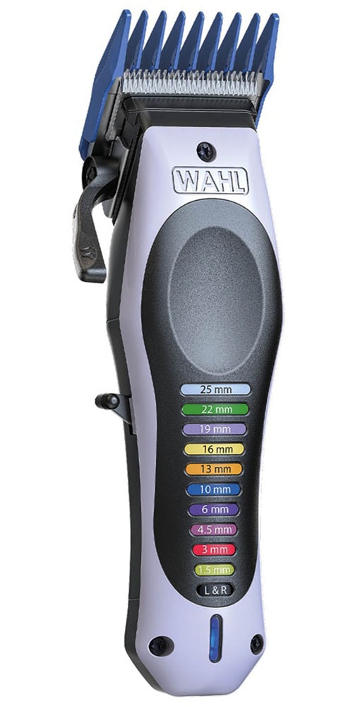 Wahl Haarschneider »Color Pro Lithium«, Farbcodierte Aufsteckkämme, einstellbarer Verstellhebel, USB-Ladung
