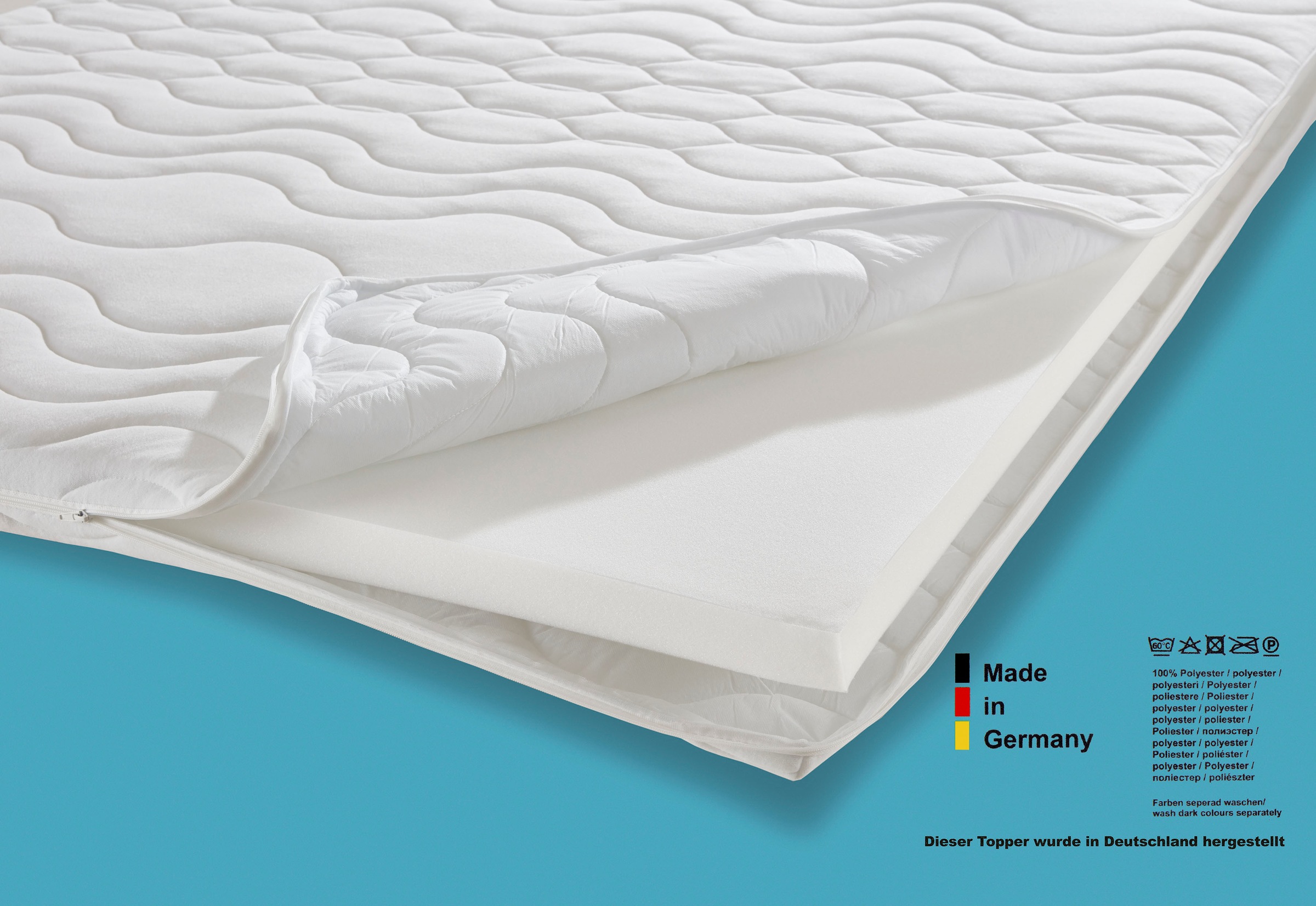 Sigma Box Spring Bed Beige 3