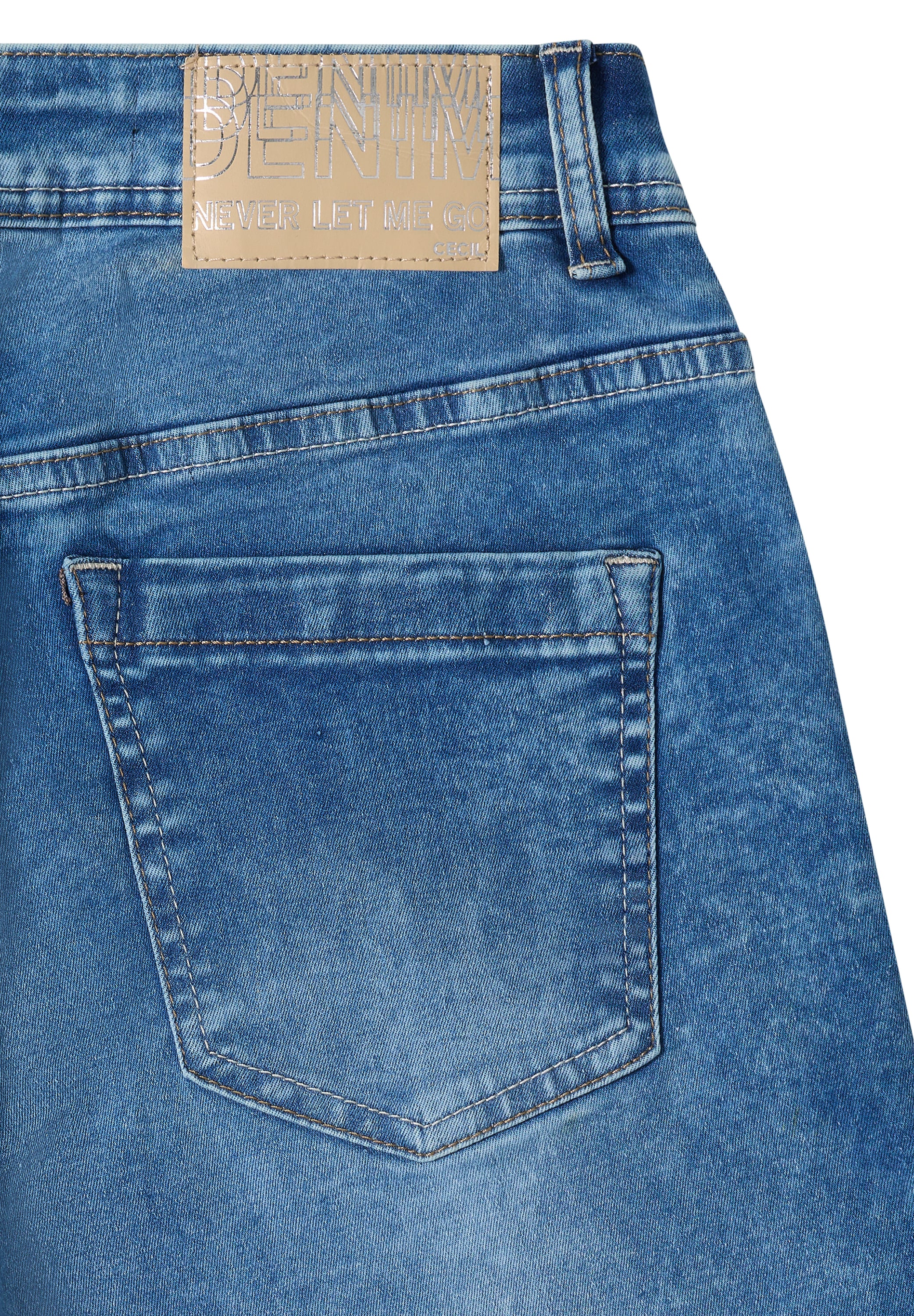 Cecil Bootcut-Jeans High Waist